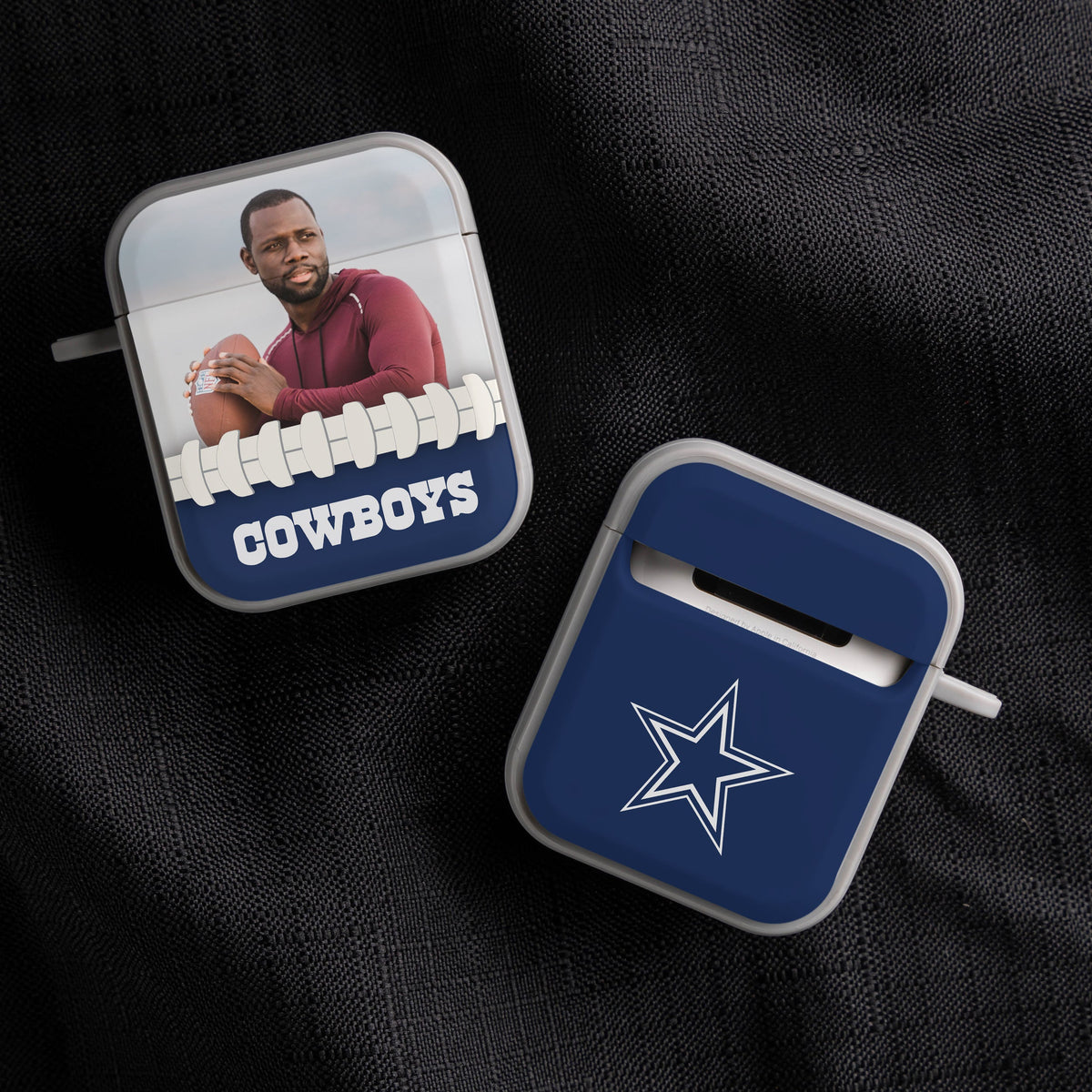 Dallas Cowboys Custom Photo HDX Apple AirPods Gen 1 &amp; 2 Case Cover