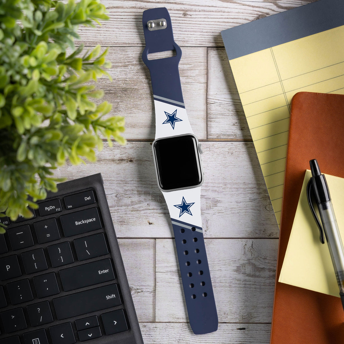 Dallas Cowboys HD Champion Series Apple Watch Band