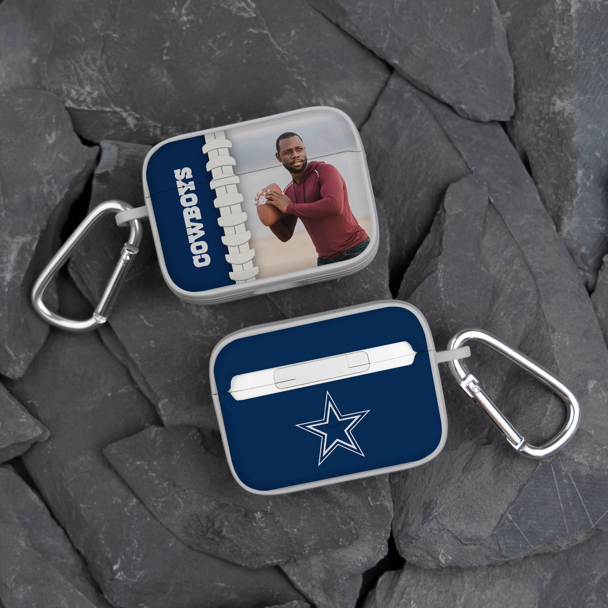 Dallas Cowboys Custom Photo HDX Apple AirPods 1 &amp; 2 Pro Case Cover