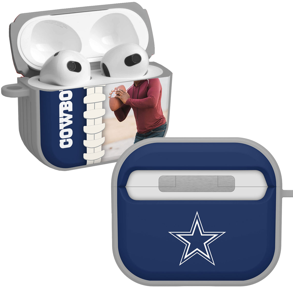 Dallas Cowboys Custom Photo HDX Apple AirPods Gen 3 Case Cover