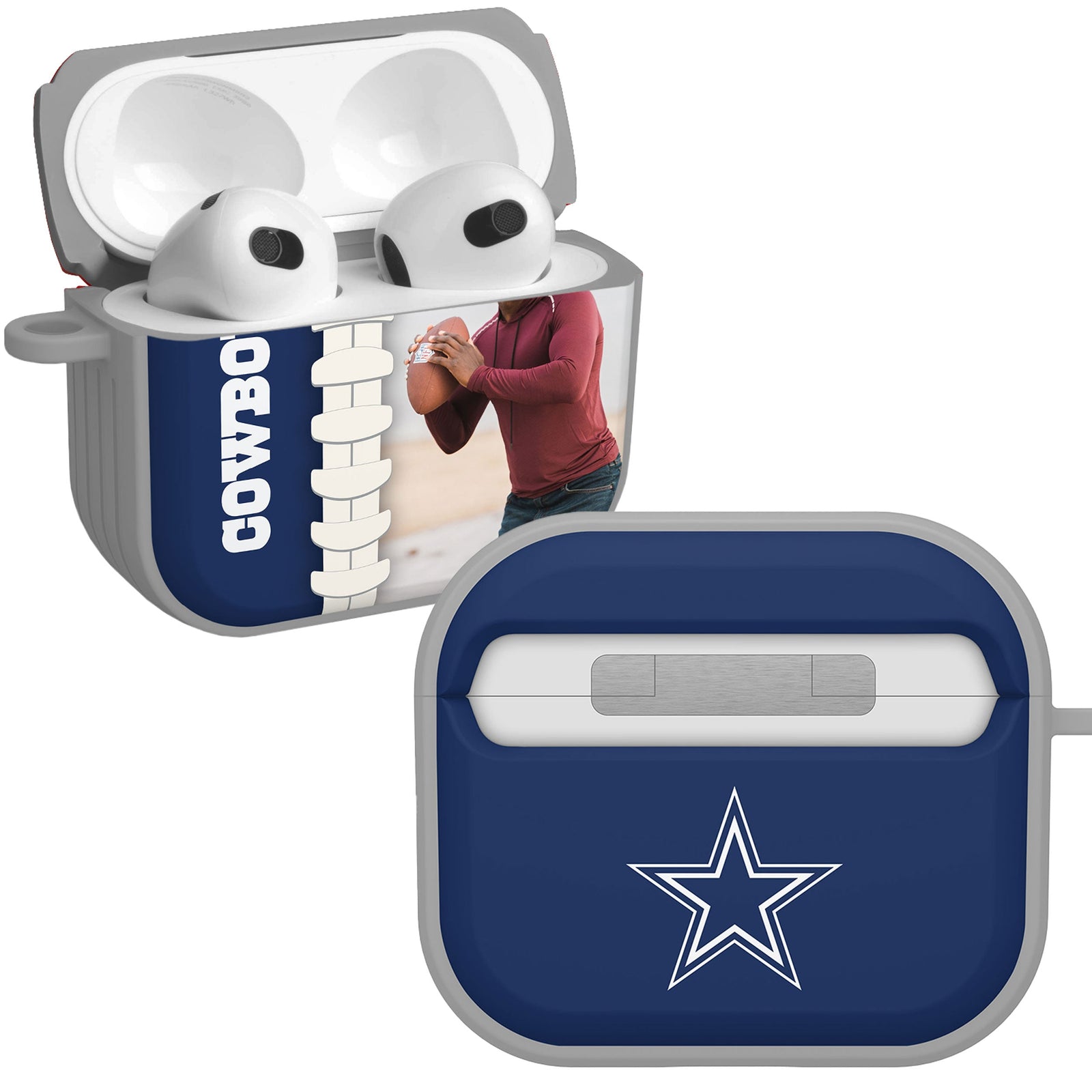Dallas Cowboys Custom Photo HDX Apple AirPods Gen 3 Case Cover