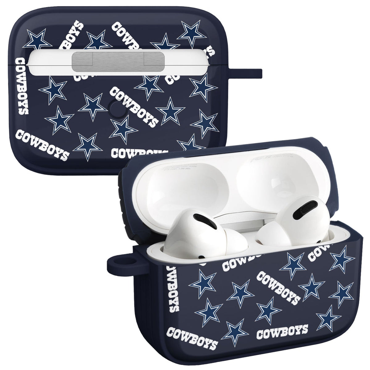 Dallas Cowboys HDX Apple AirPods Pro 1 &amp; 2 Case Cover