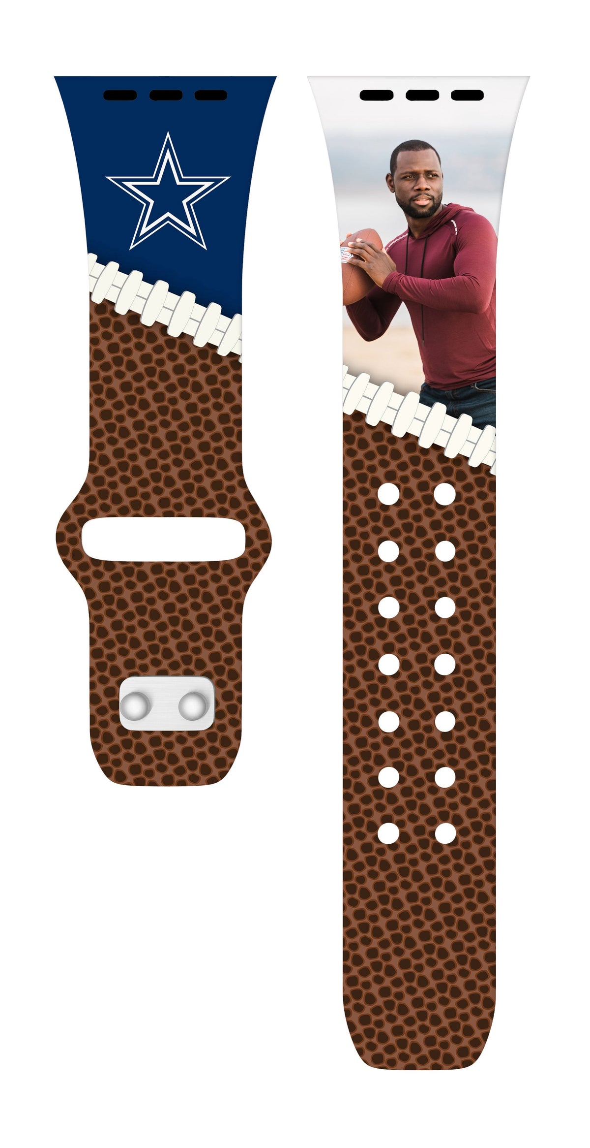 Dallas Cowboys Custom Photo HD Apple Watch Band
