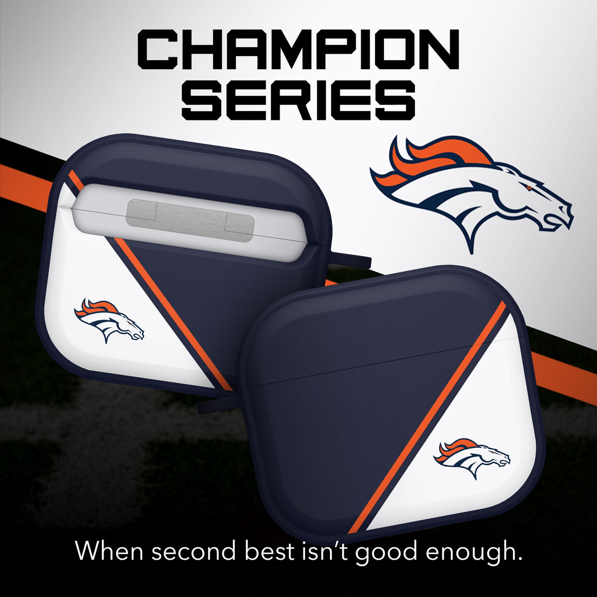 Denver Broncos HDX Champion Series Apple AirPods Gen 3 Case Cover