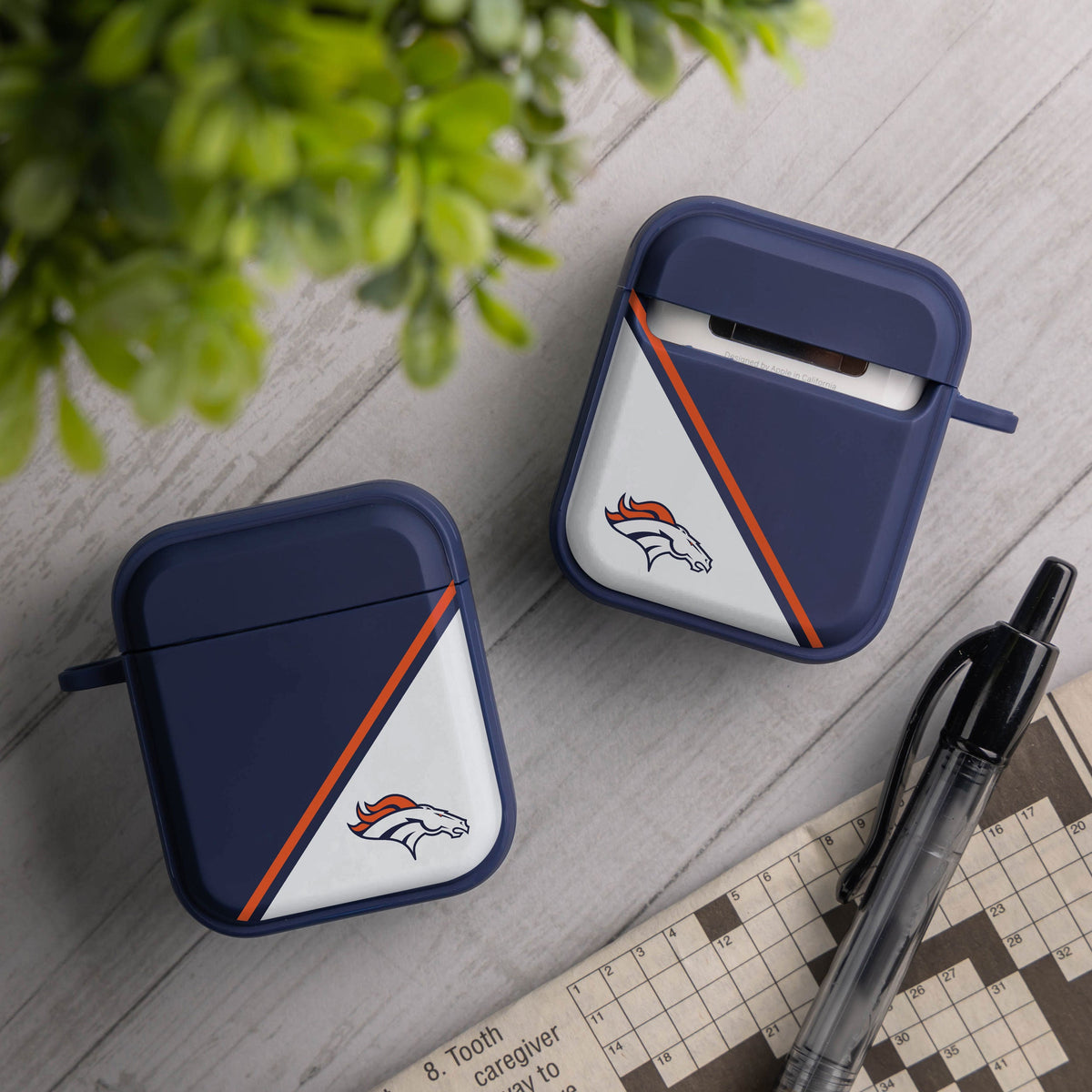 Denver Broncos HDX Champion Series Apple AirPods Gen 1 &amp; 2 Case Cover