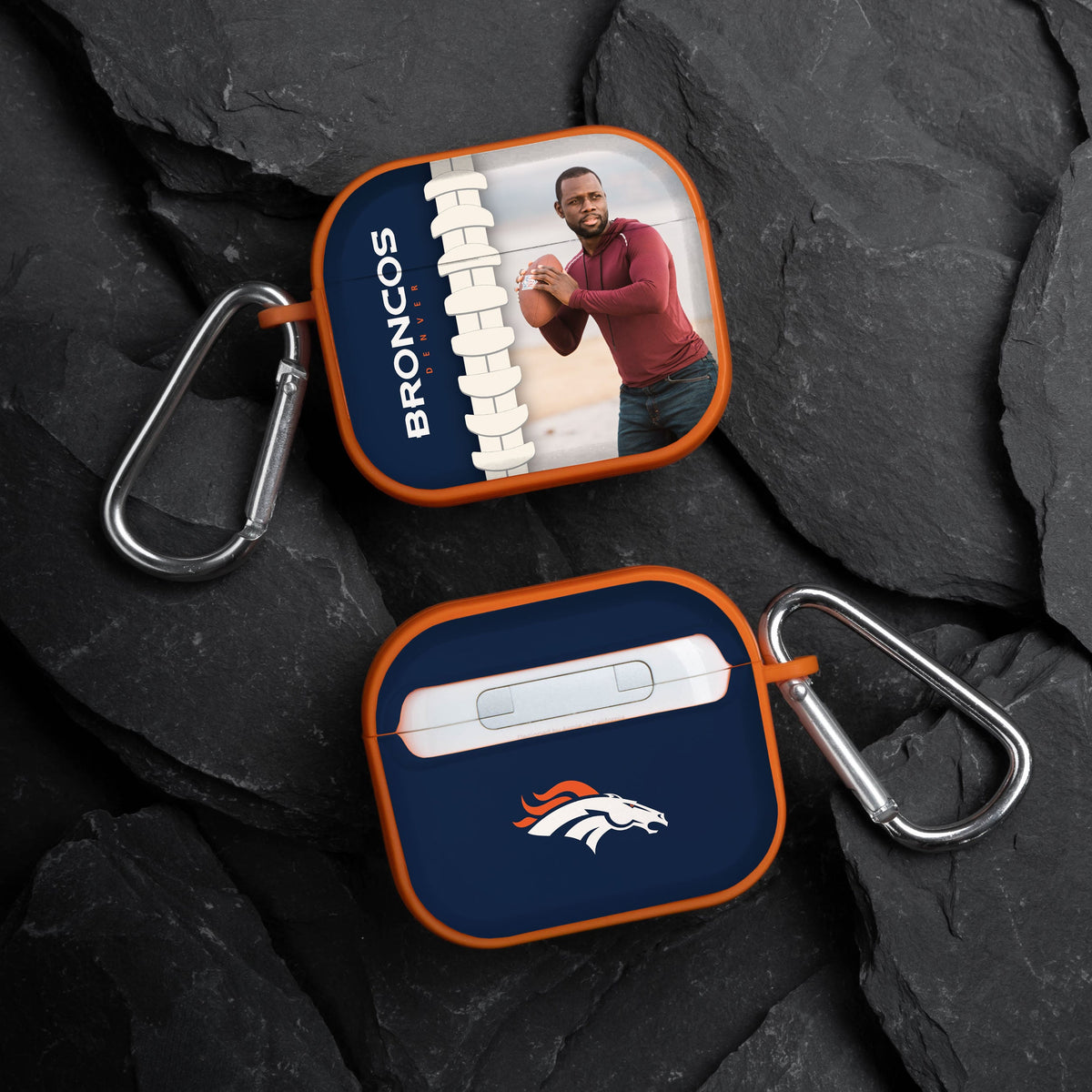 Denver Broncos Custom Photo HDX Apple AirPods Gen 3 Case Cover