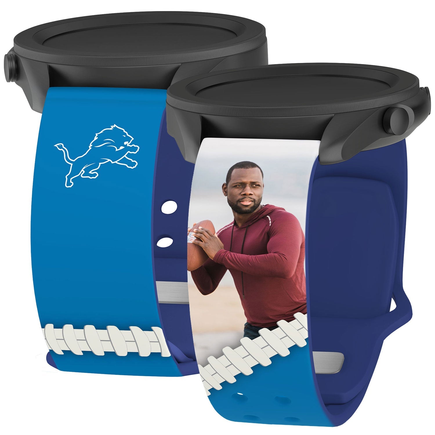 Detroit Lions Custom Photo HD Samsung Galaxy Watch Band