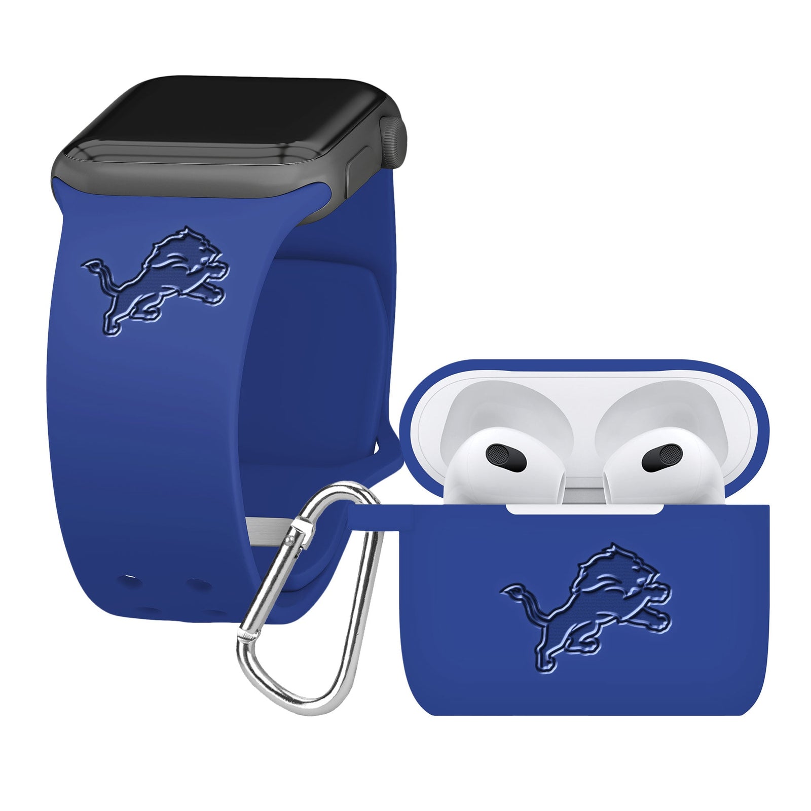 Game Time Detroit Lions Engraved Apple Gen 3 Combo Package