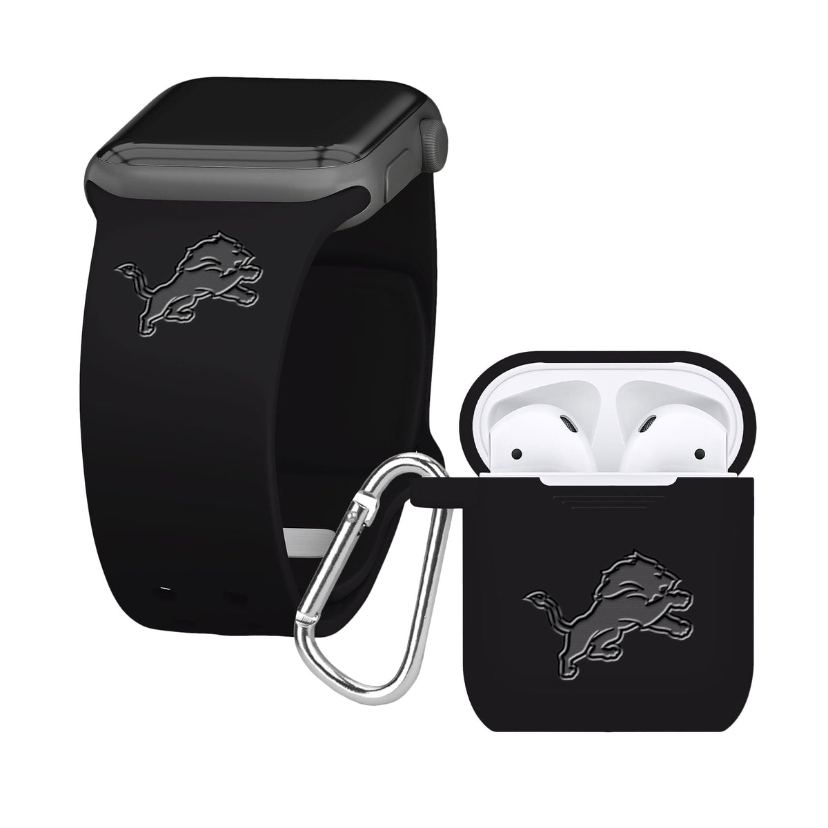 Game Time Detroit Lions Engraved Apple Combo Package