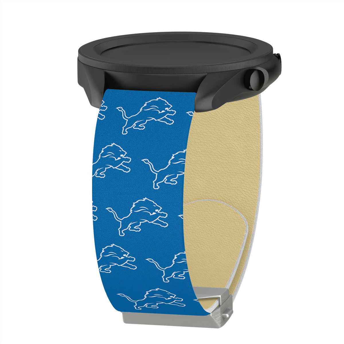 Game Time Detroit Lions Signature Series Quick Change Watch Band With Engraved Buckle