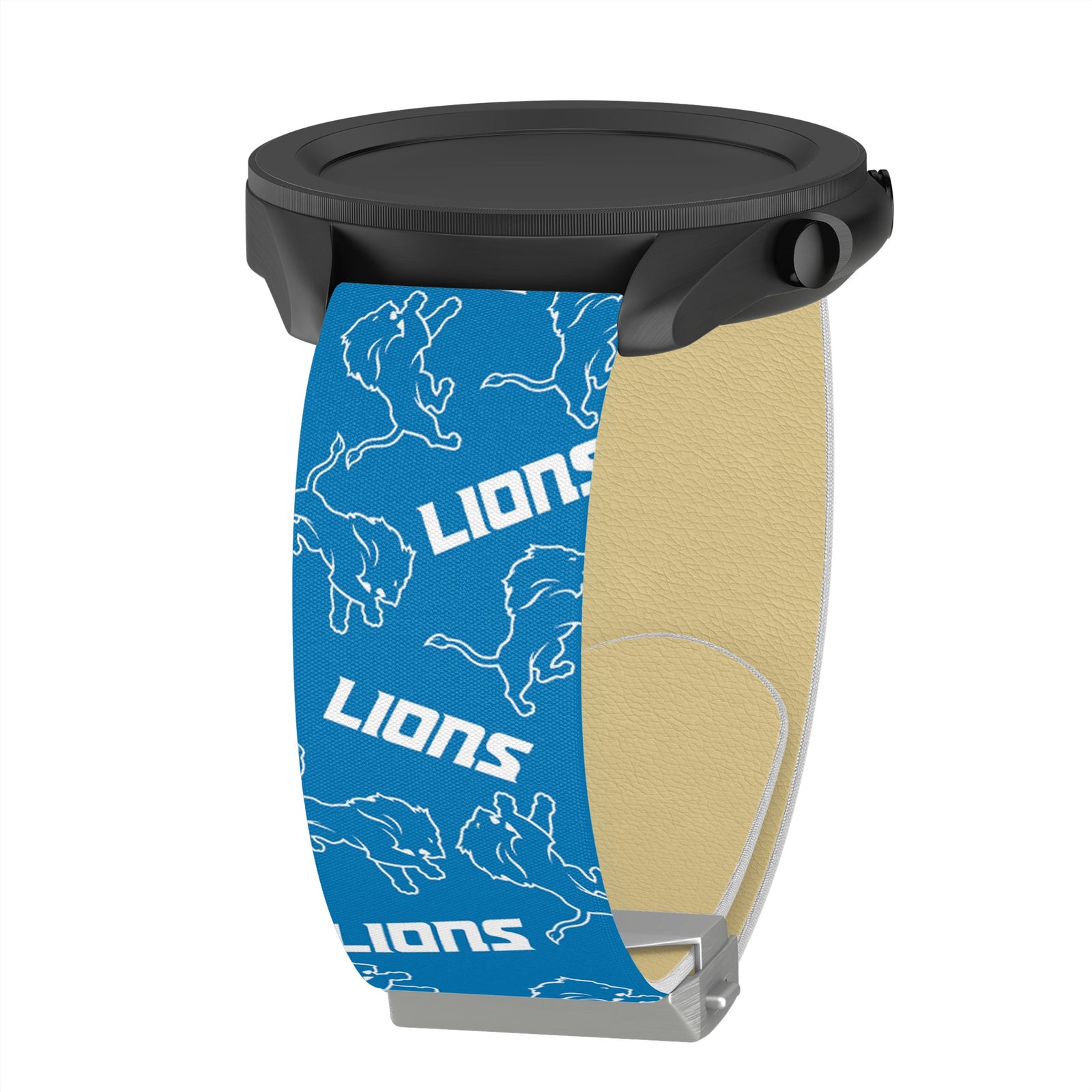 Game Time Detroit Lions Signature Series Quick Change Watch Band With Engraved Buckle