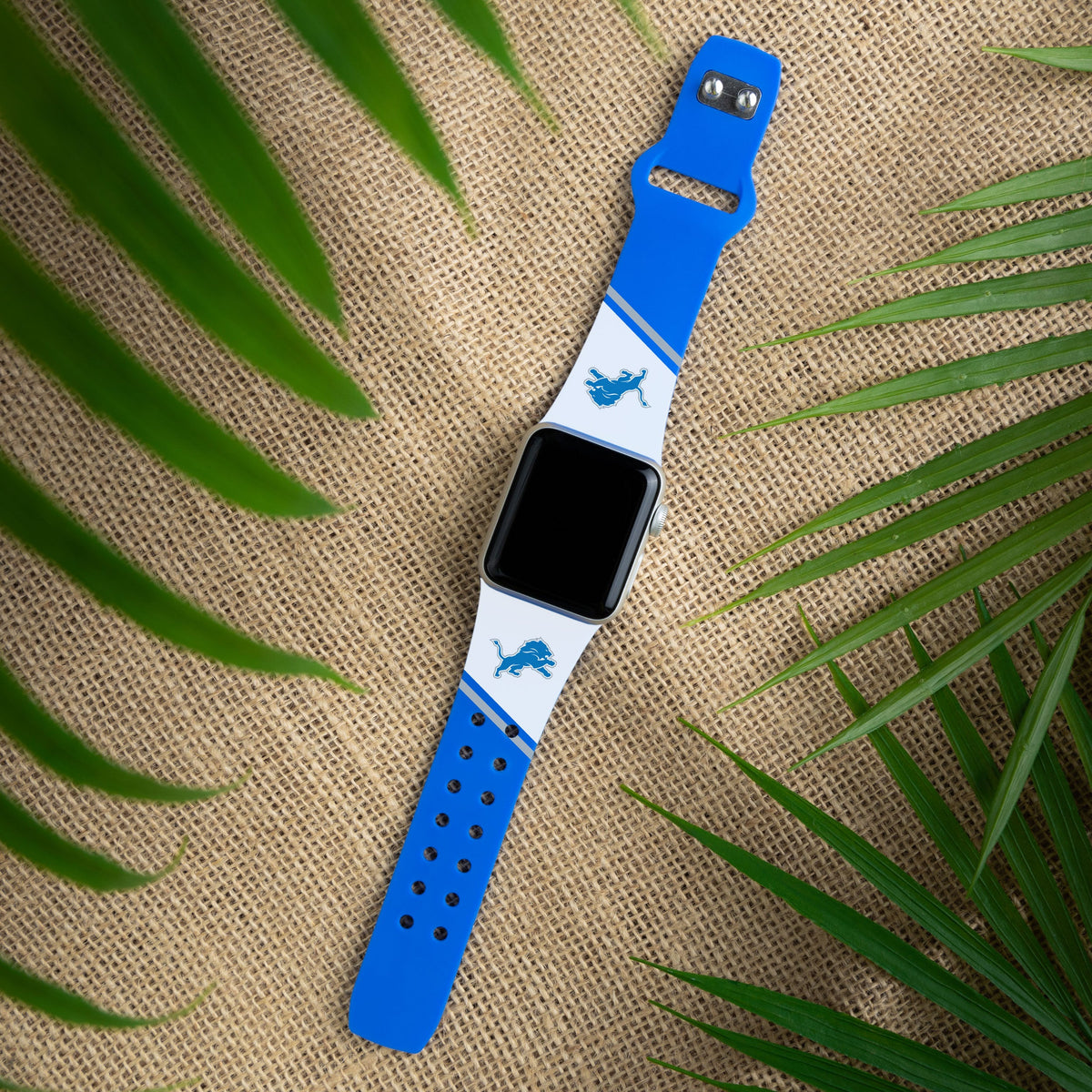 Detroit Lions HD Champion Series Apple Watch Band
