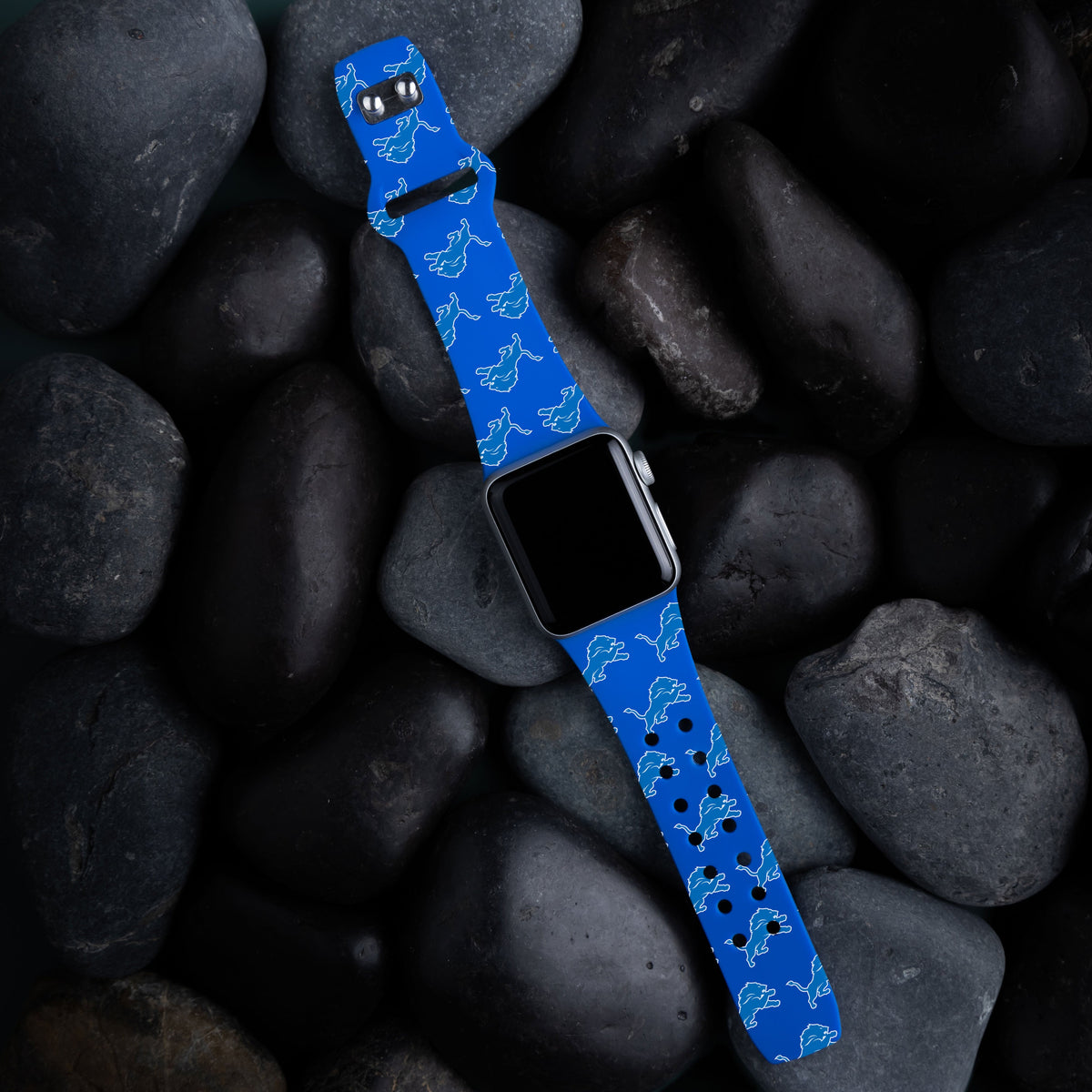 Detroit Lions HD Apple Watch Band
