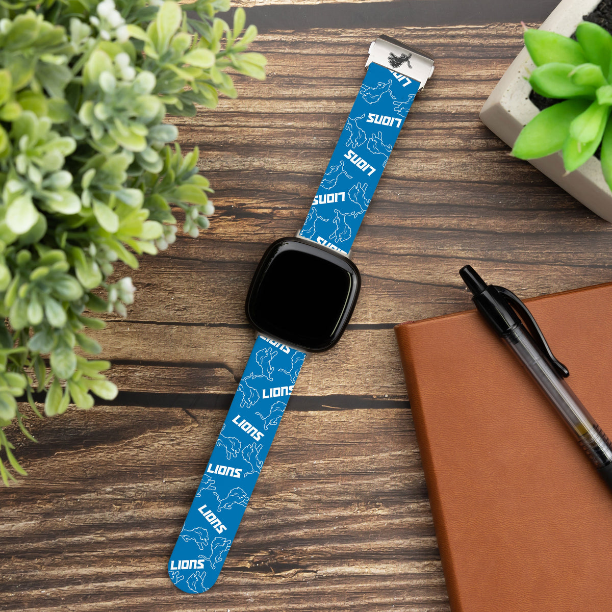 Detroit Lions Signature Series FitBit Watch Band