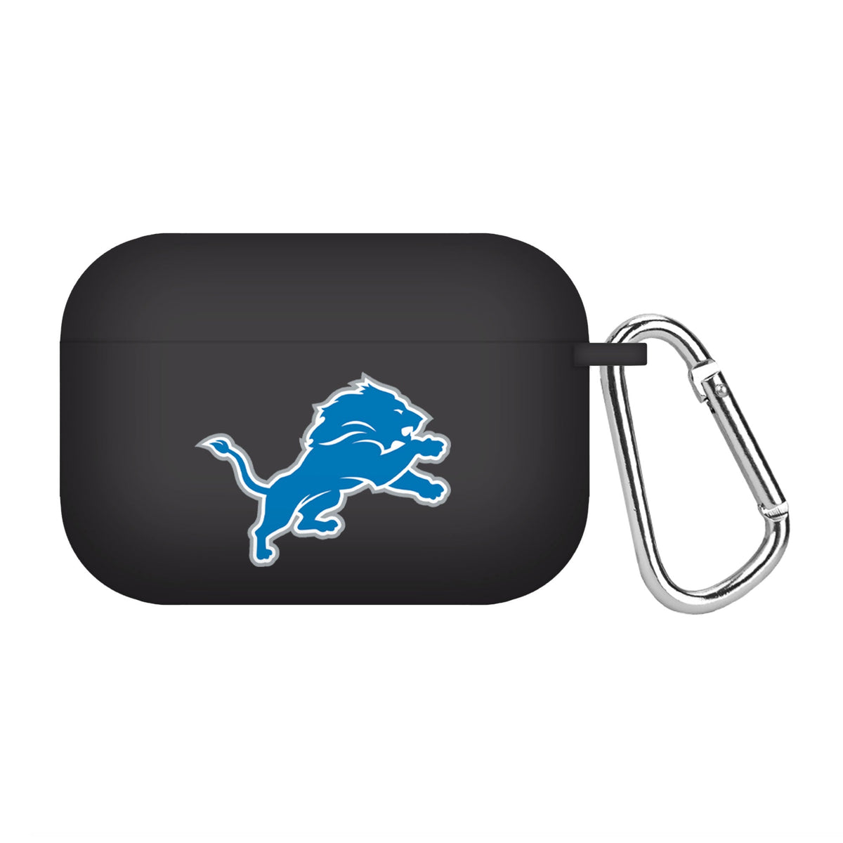 Detroit Lions Custom Name HD Apple AirPods Pro 1 &amp; 2 Case Cover (Black)
