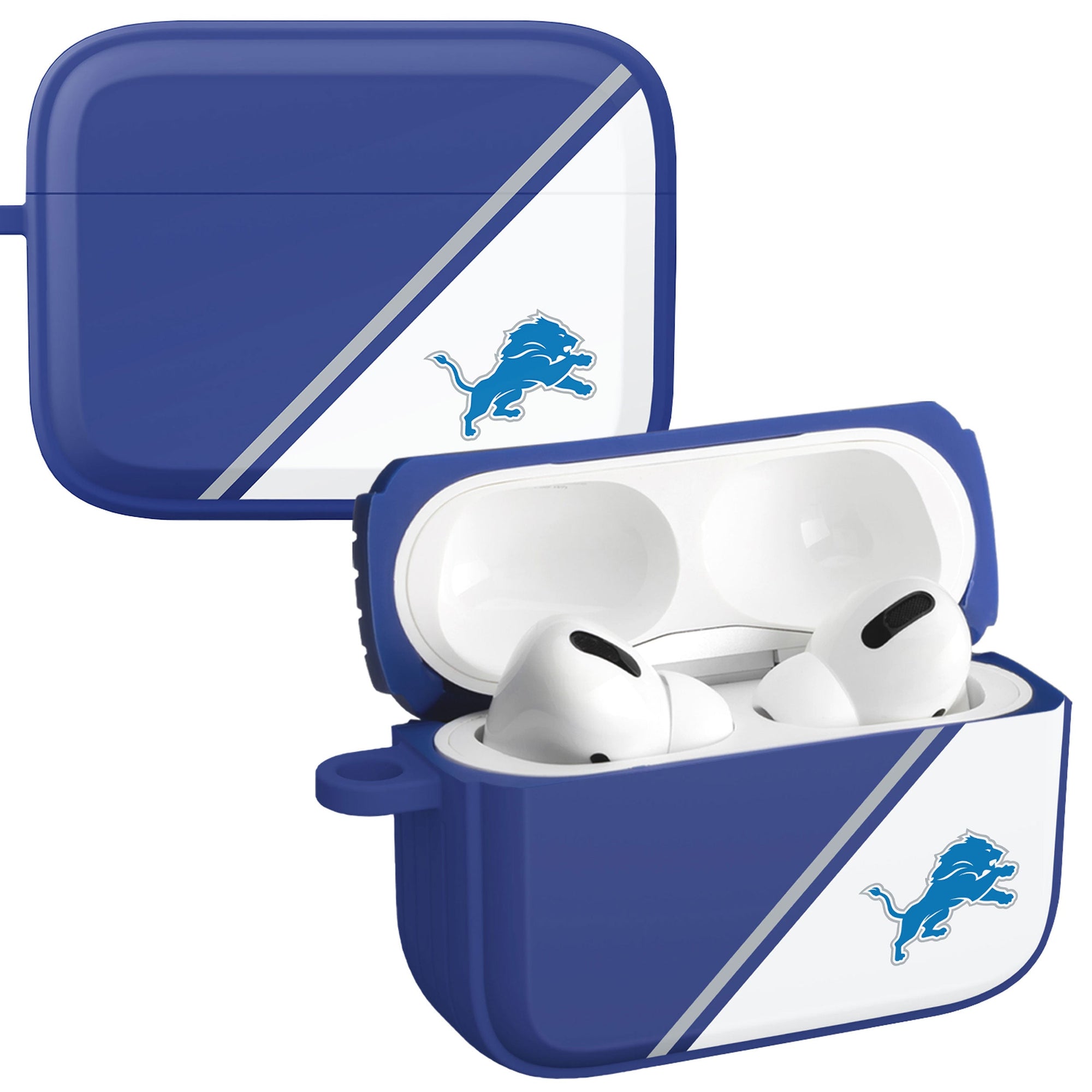 Detroit Lions HDX Champion Series Case Cover Compatible with Apple AirPods Pro 1 & 2