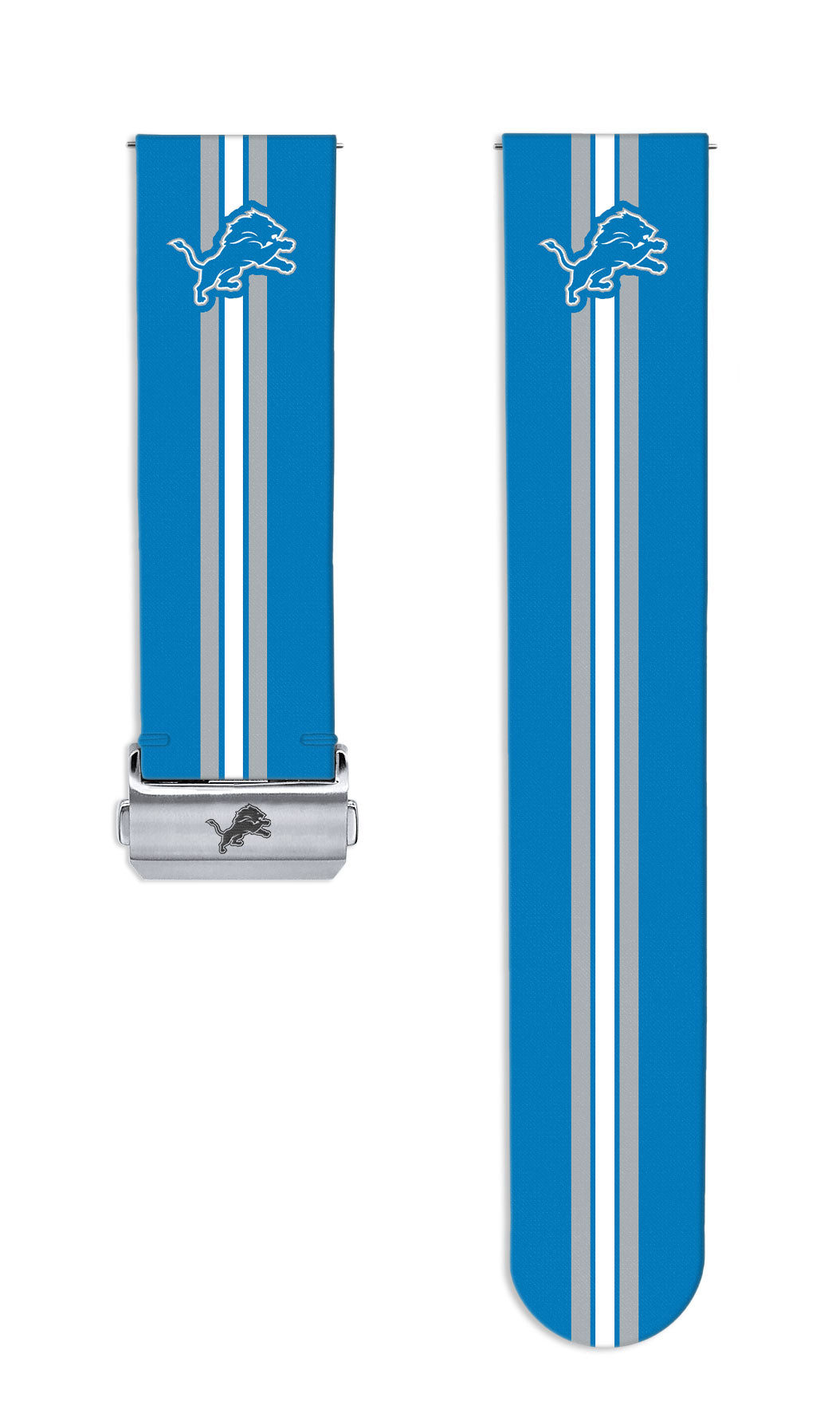 Detroit Lions Full Print Quick Change Watch Band With Engraved Buckle - AffinityBands