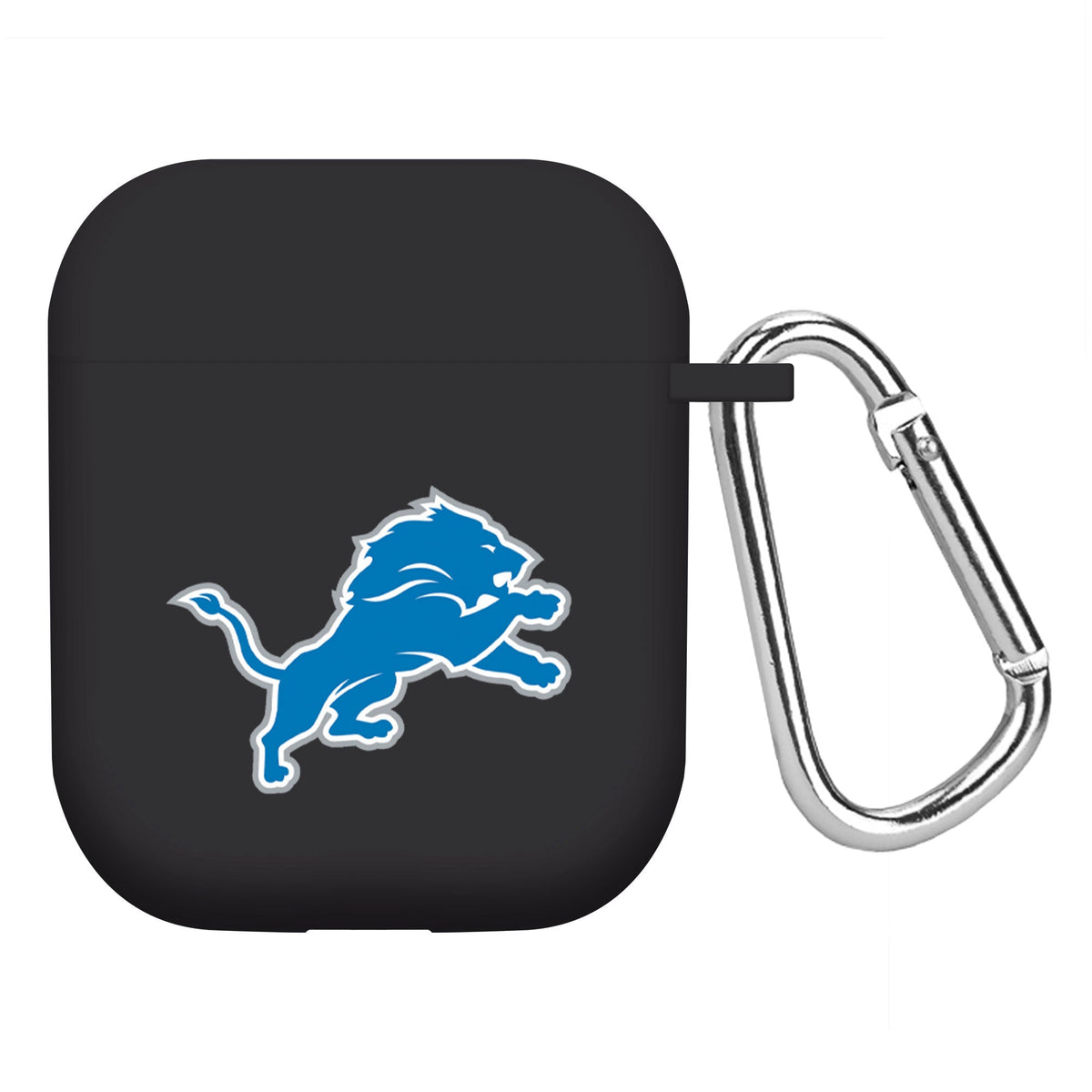 Detroit Lions Custom Name HD Apple AirPods Gen 1 &amp; 2 Case Cover (Black)