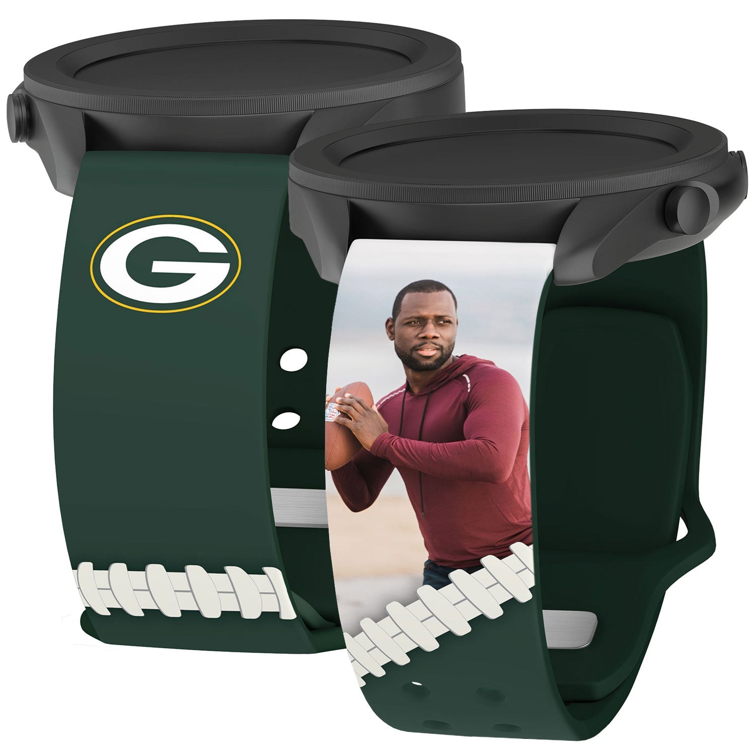Green Bay Packers Custom Photo HD Samsung Galaxy Watch Band