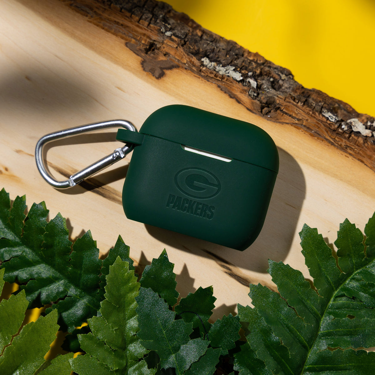 Green Bay Packers Engraved Apple Airpods Gen 3 Case Cover