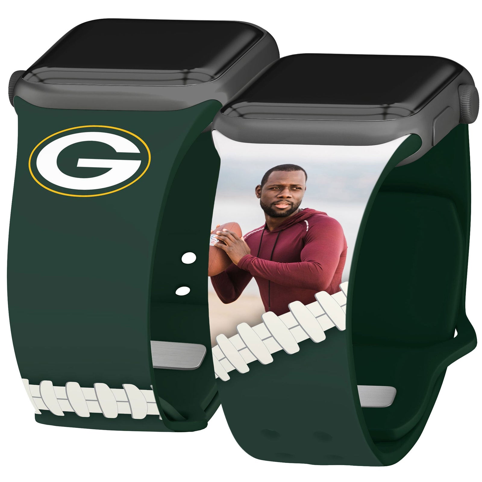 Green Bay Packers Custom Photo HD Apple Watch Band