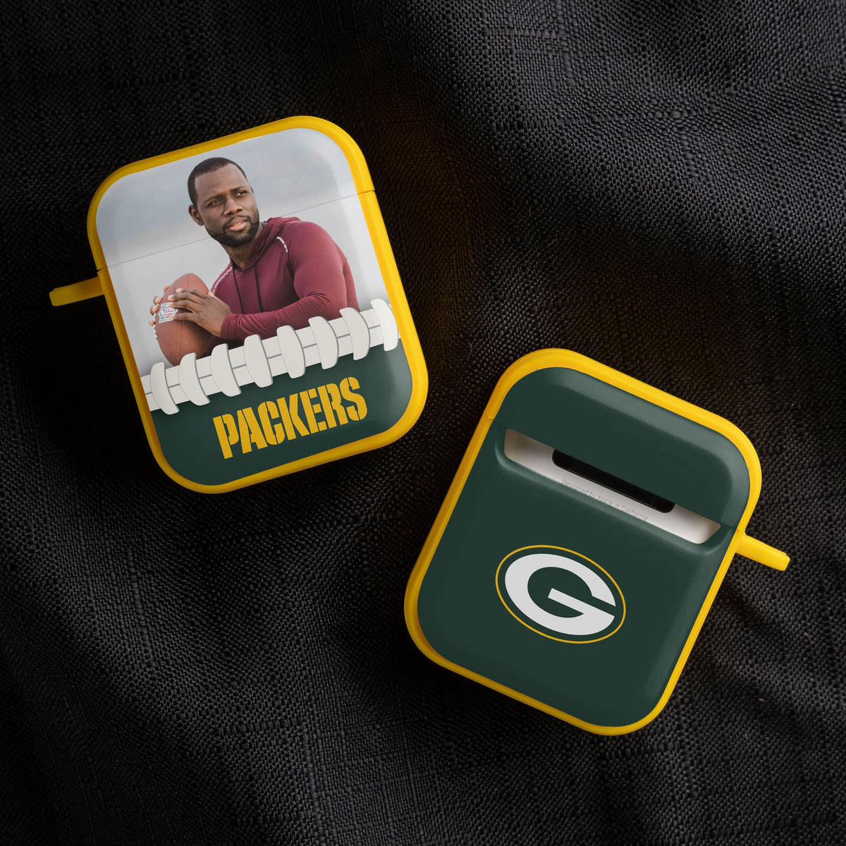 Green Bay Packers Custom Photo HDX Apple AirPods Gen 1 &amp; 2 Case Cover
