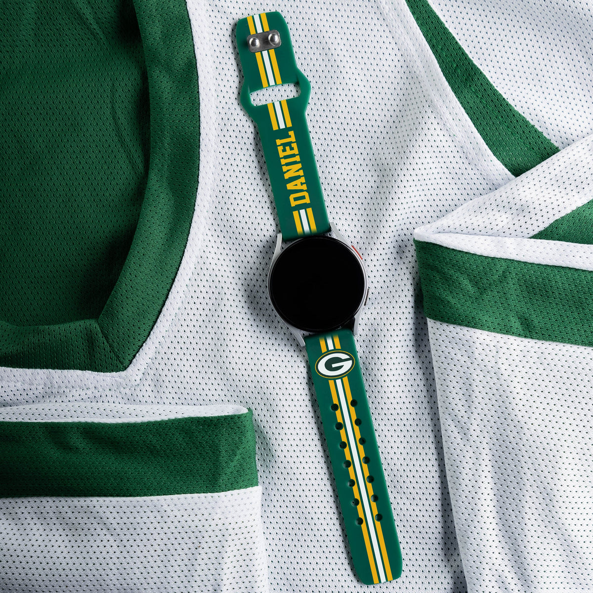 Green Bay Packers Custom Name HD Watch Band