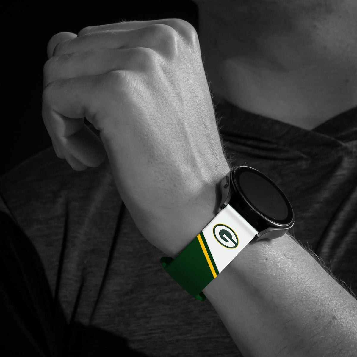 Green Bay Packers HD Champion Series Samsung Galaxy Watch Band