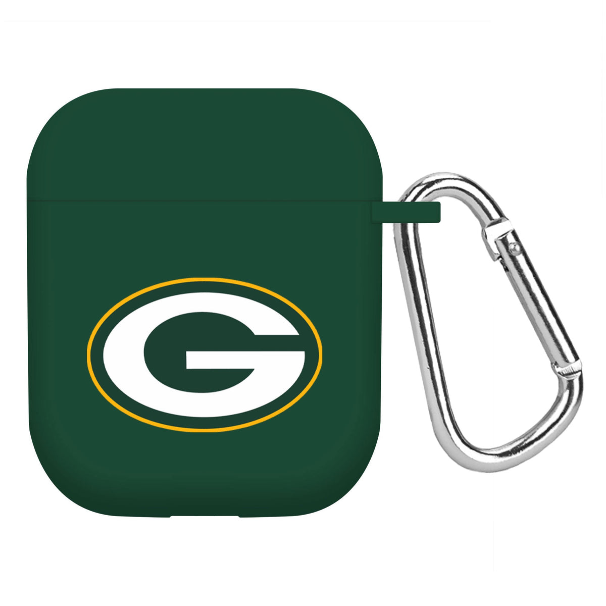 Green Bay Packers Custom Name HD Apple AirPods Gen 1 &amp; 2 Case Cover (Green)