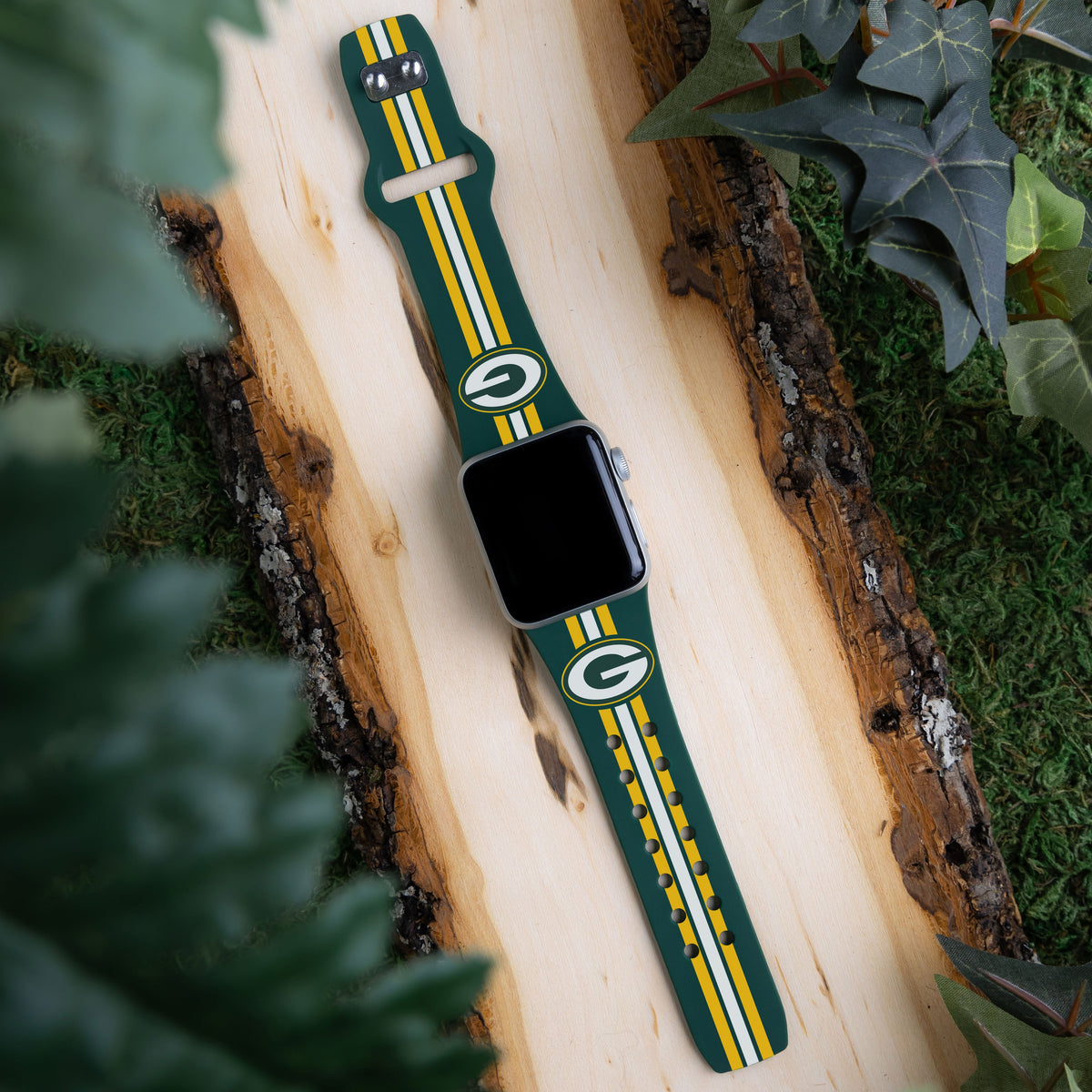 Green Bay Packers HD Apple Watch Band