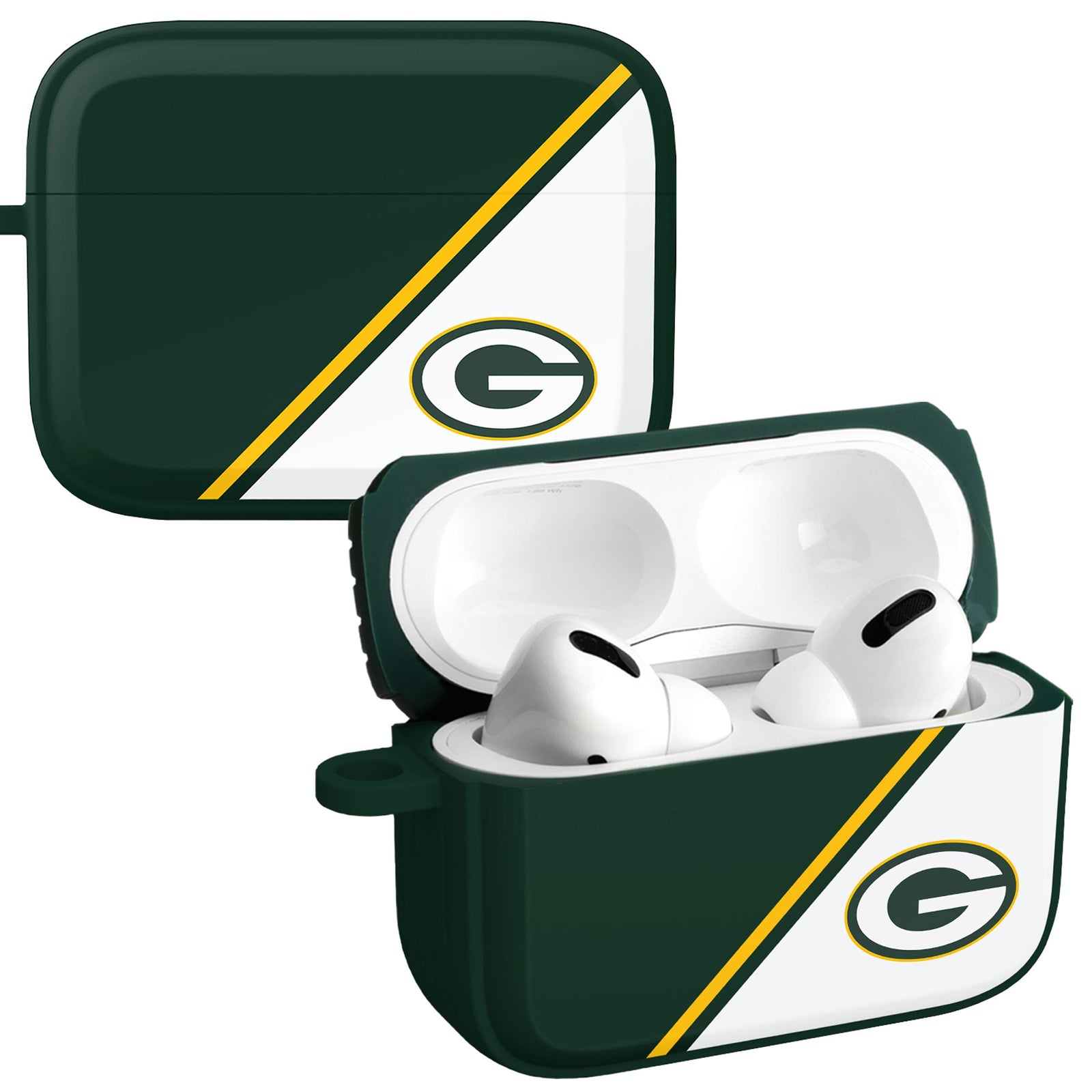 Green Bay Packers HDX Champion Series Case Cover Compatible with Apple AirPods Pro 1 & 2