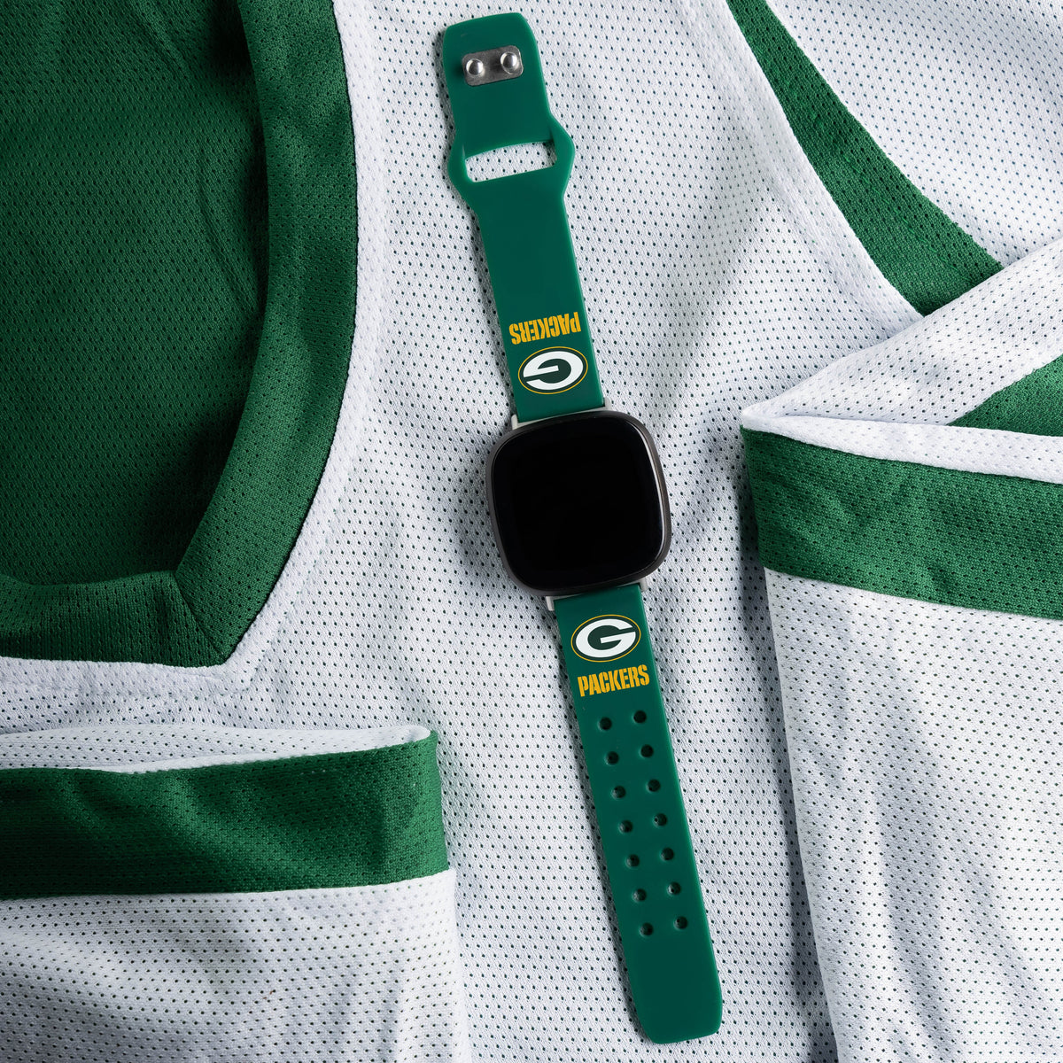 GAME TIME Green Bay Packers HD Elite Edition Fitbit Versa 3 &amp; Sense 1 Watch Band