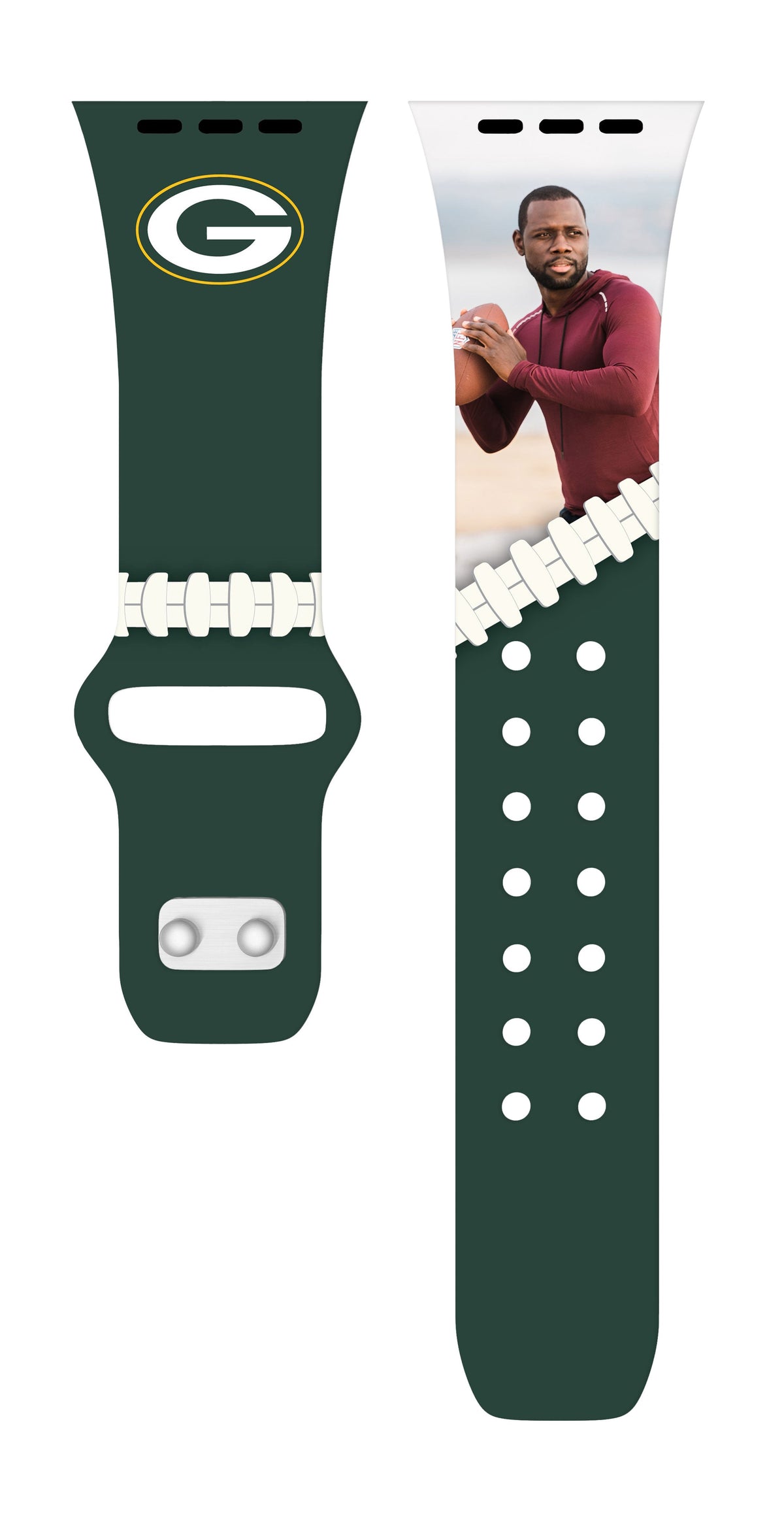 Green Bay Packers Custom Photo HD Apple Watch Band