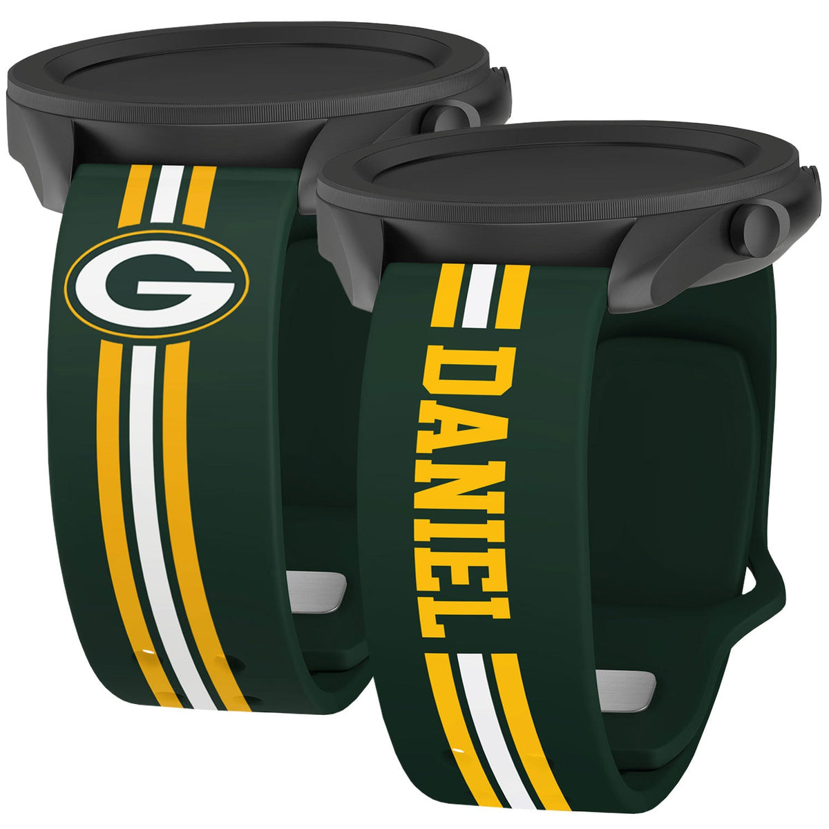 Green Bay Packers Custom Name HD Watch Band