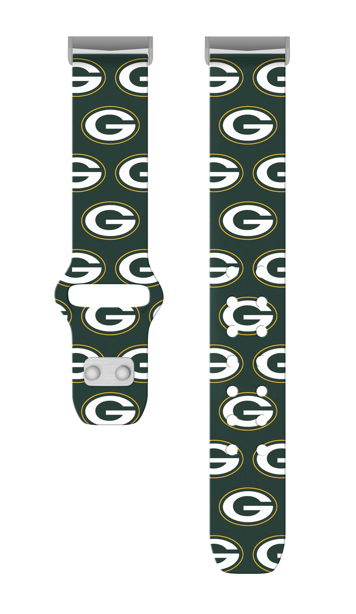 Green Bay Packers HD Fitbit Versa 3 and Sense 1 Watch Band