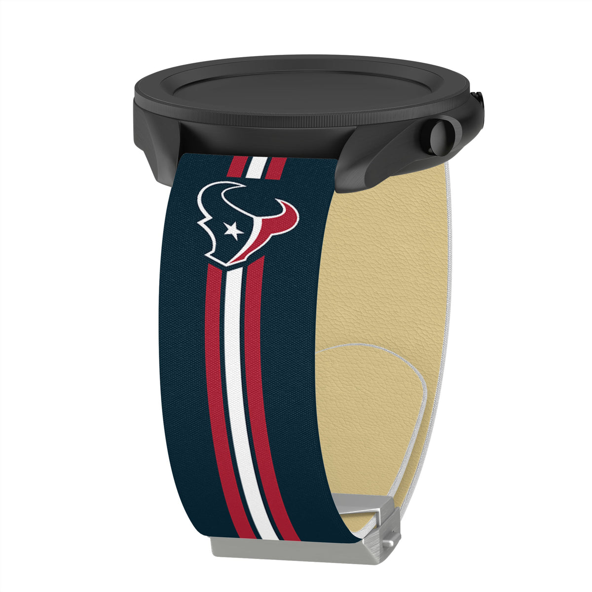 Game Time Houston Texans Signature Series Quick Change Watch Band With Engraved Buckle