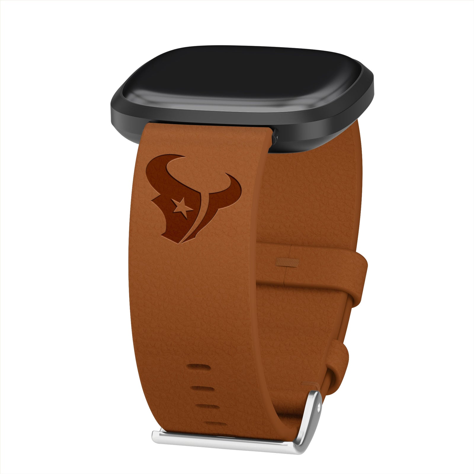 Houston Texans Leather Fitbit Watch Band