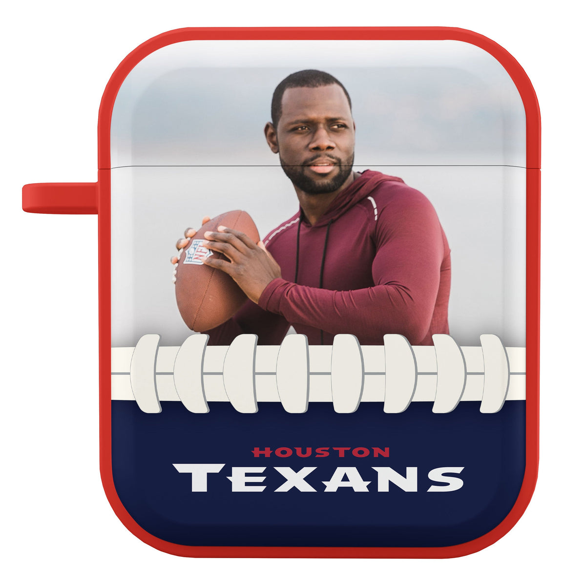 Houston Texans Custom Photo HDX Apple AirPods Gen 1 &amp; 2 Case Cover