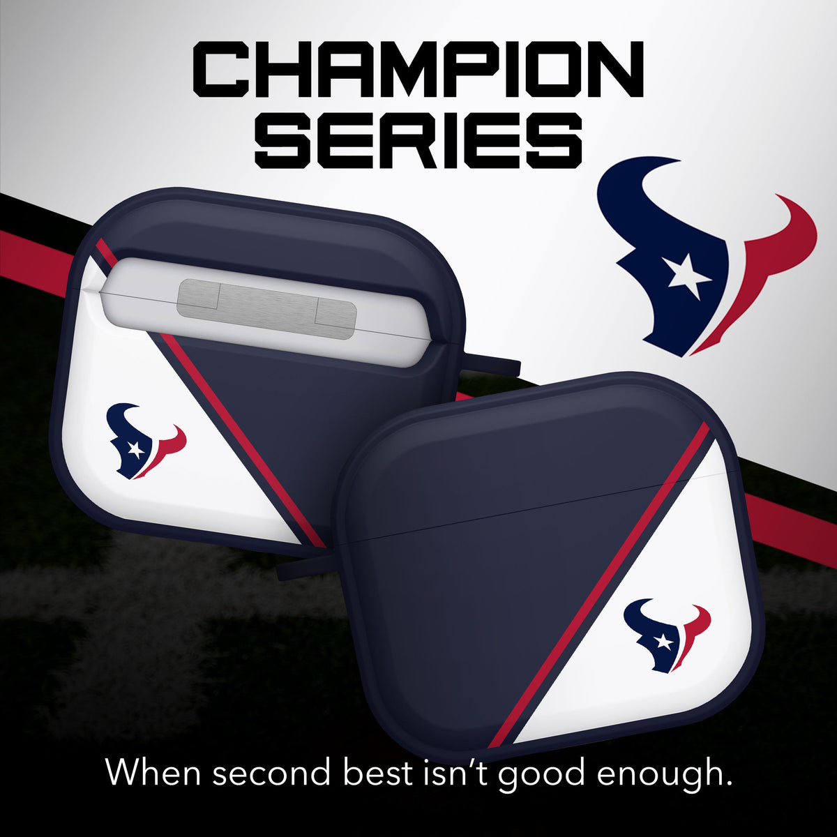 Houston Texans HDX Champion Series Apple AirPods Gen 3 Case Cover