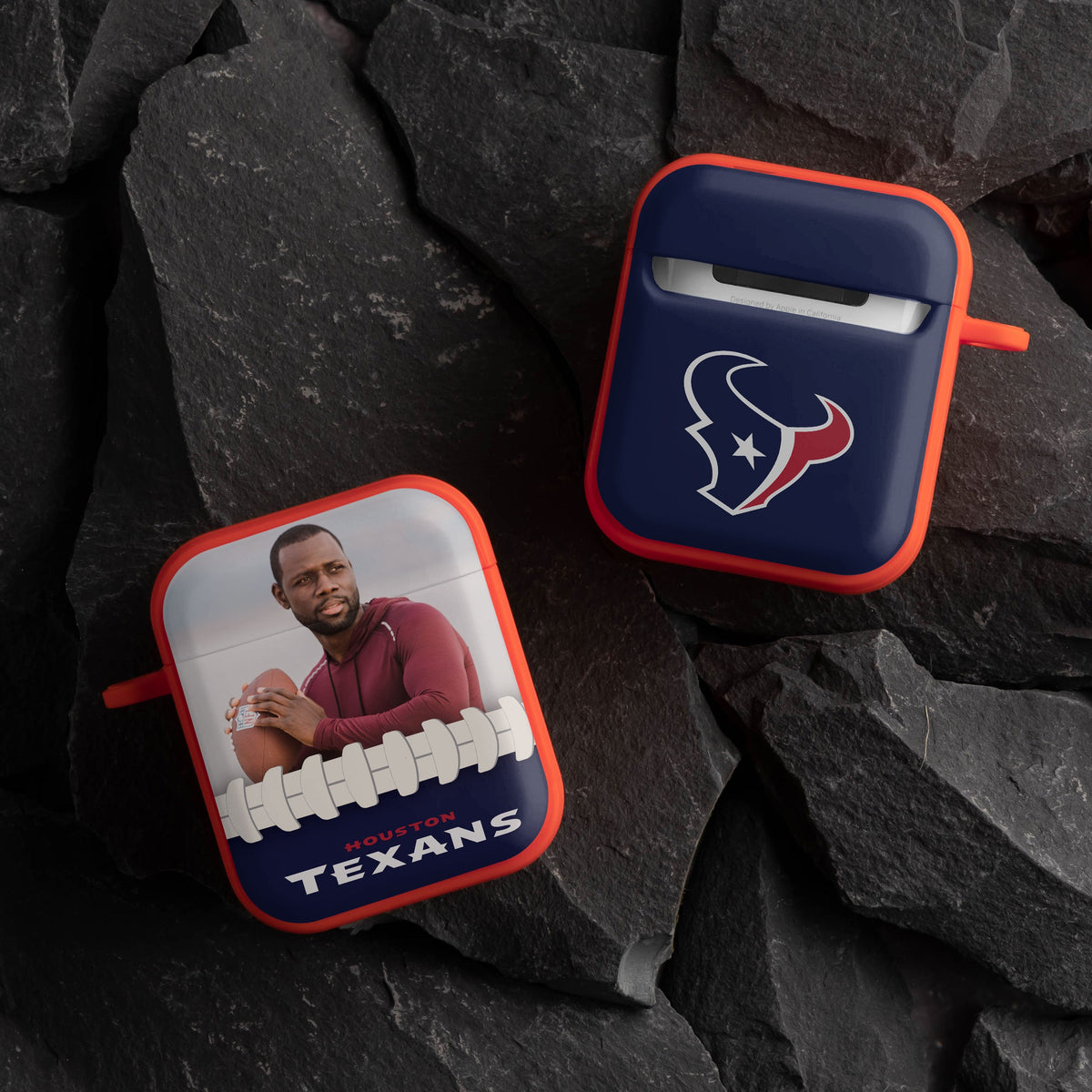 Houston Texans Custom Photo HDX Apple AirPods Gen 1 &amp; 2 Case Cover