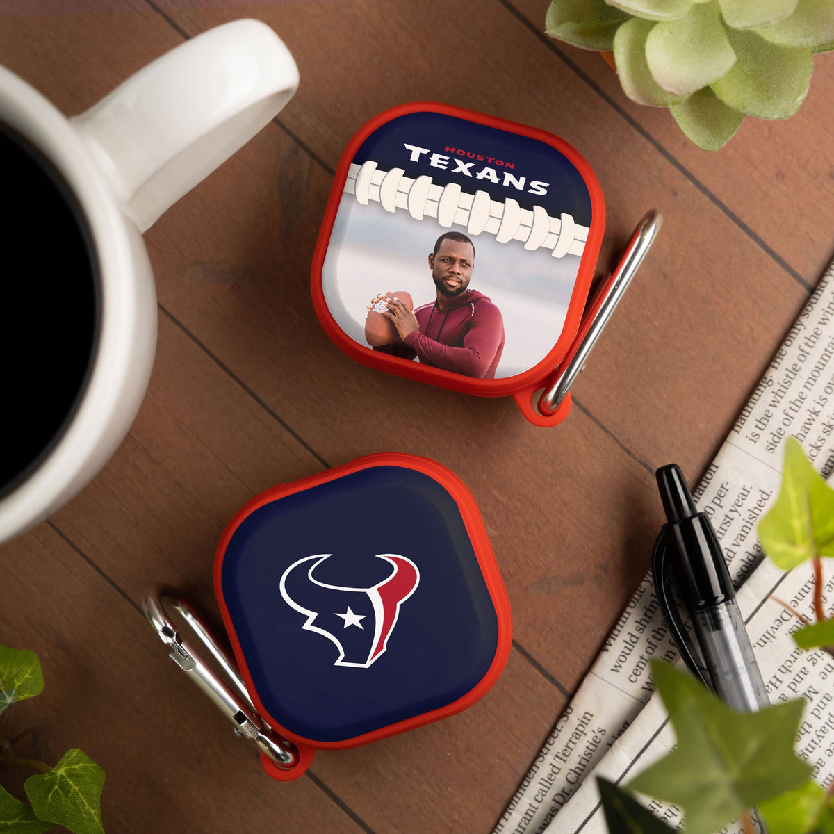 Houston Texans Custom Photo HDX Samsung Galaxy Buds Pro Case Cover