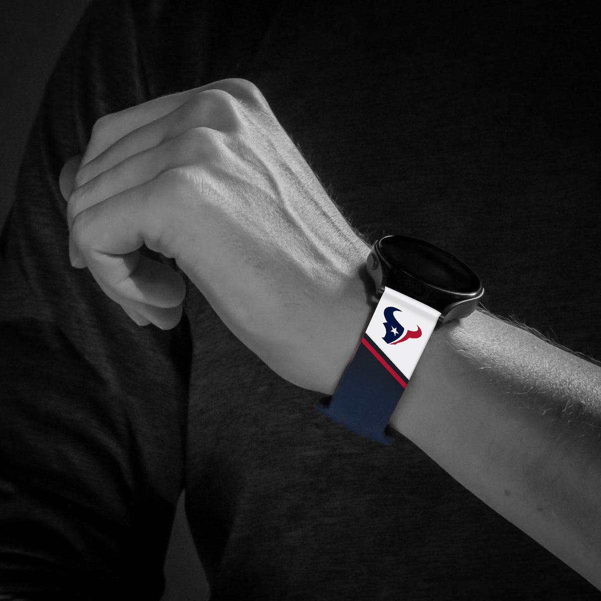 Houston Texans HD Champion Series Samsung Galaxy Watch Band