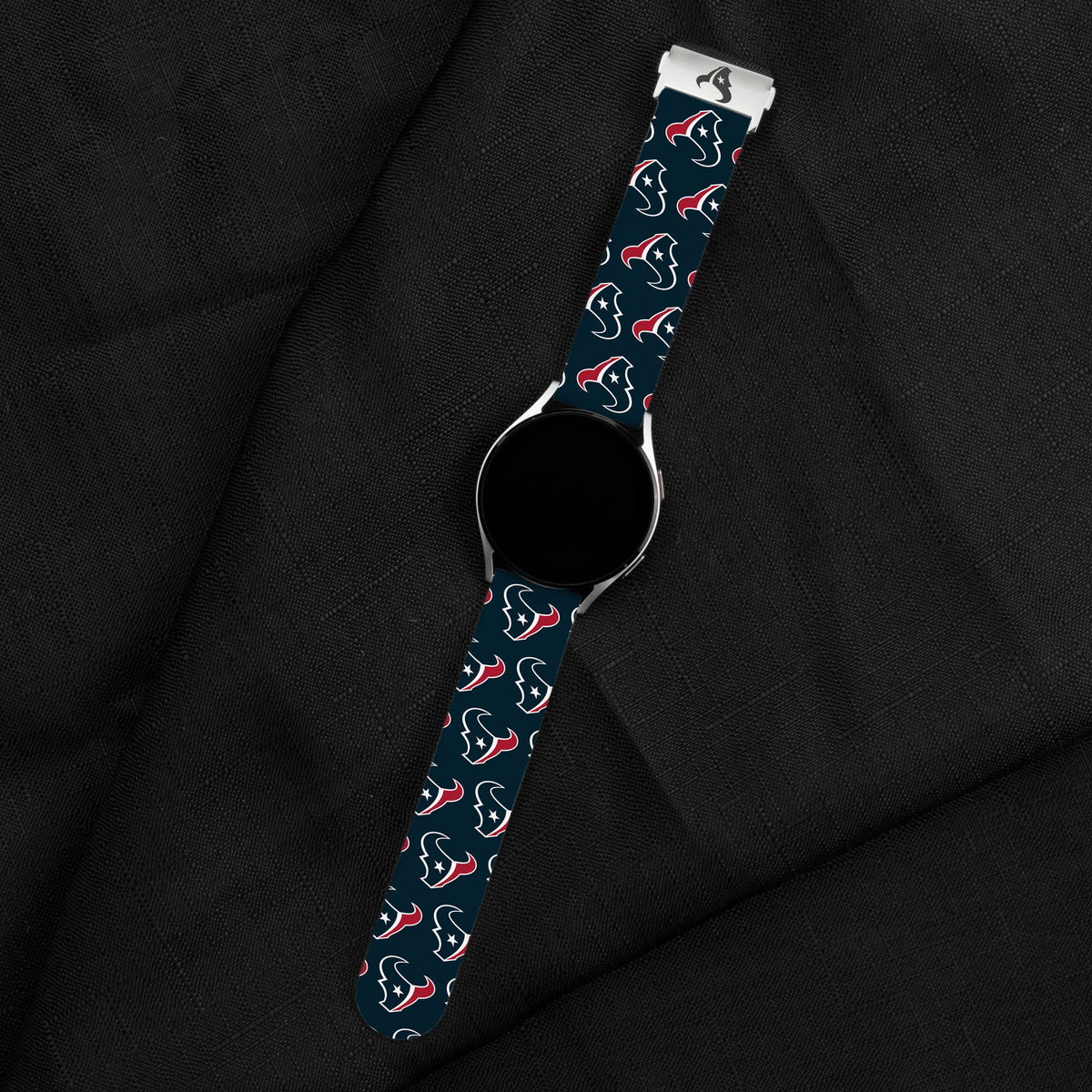 Game Time Houston Texans Signature Series Quick Change Watch Band With Engraved Buckle