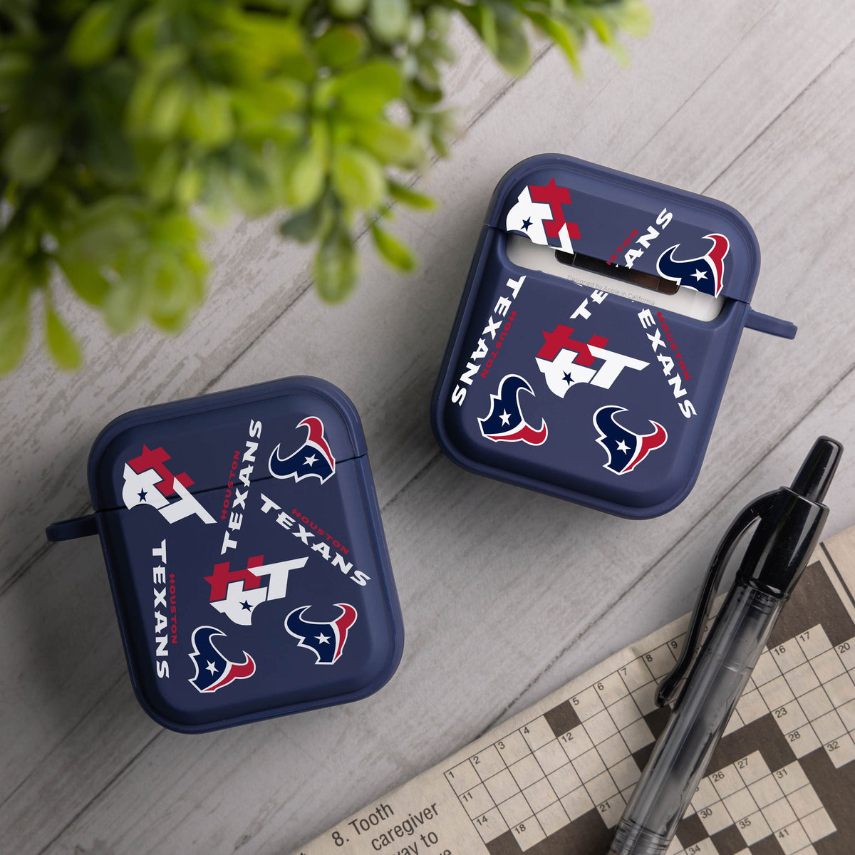 Houston Texans HDX Apple AirPods Gen 1 &amp; 2 Case Cover