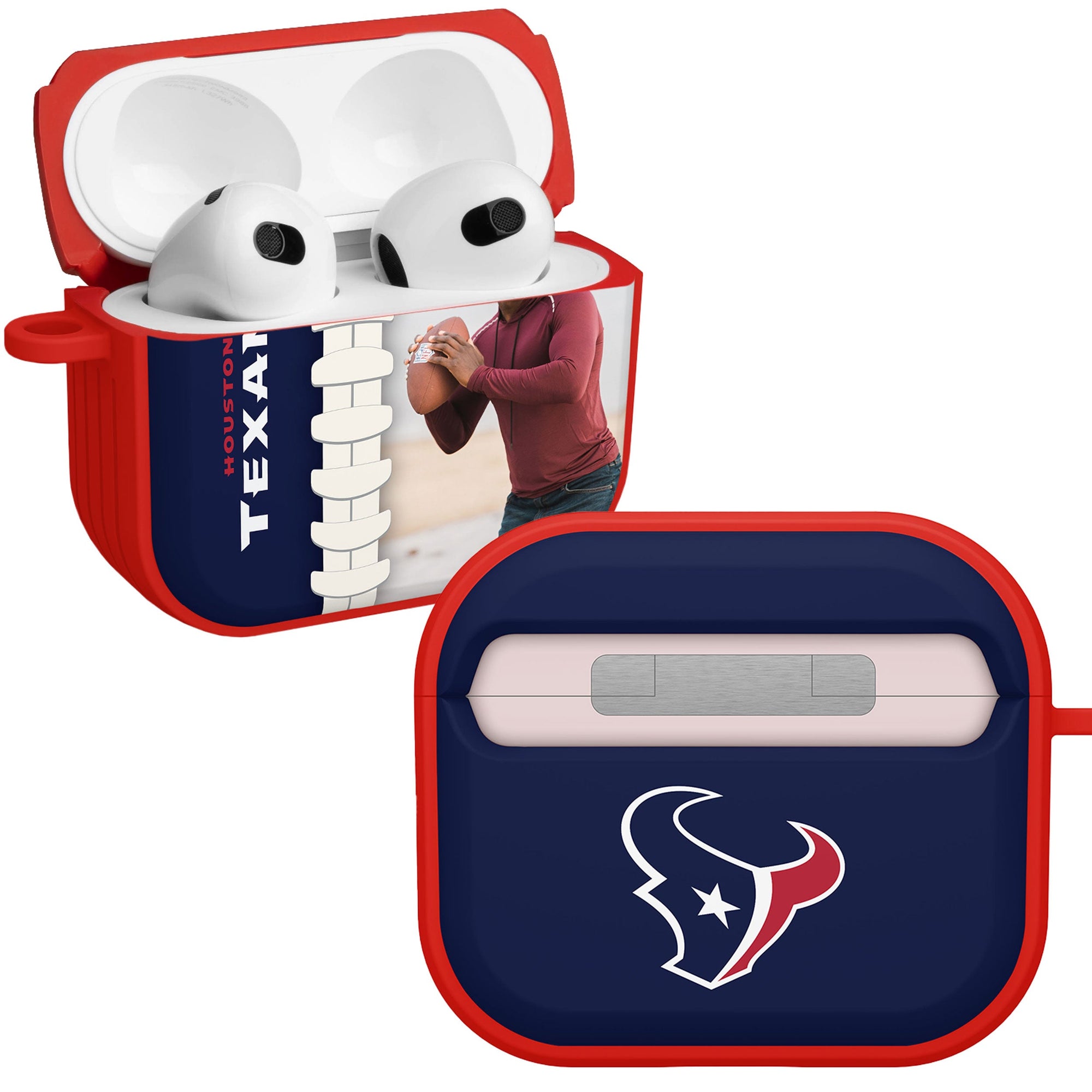 Houston Texans Custom Photo HDX Apple AirPods Gen 3 Case Cover