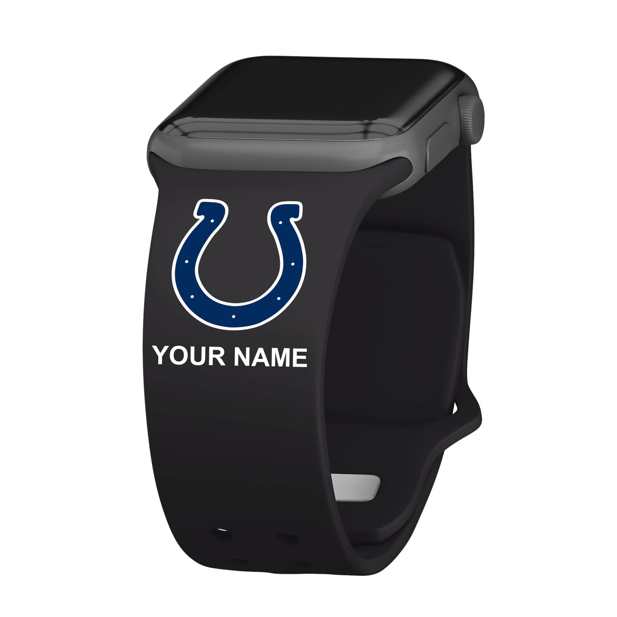 Indianapolis Colts Custom Name HD Apple Watch Band