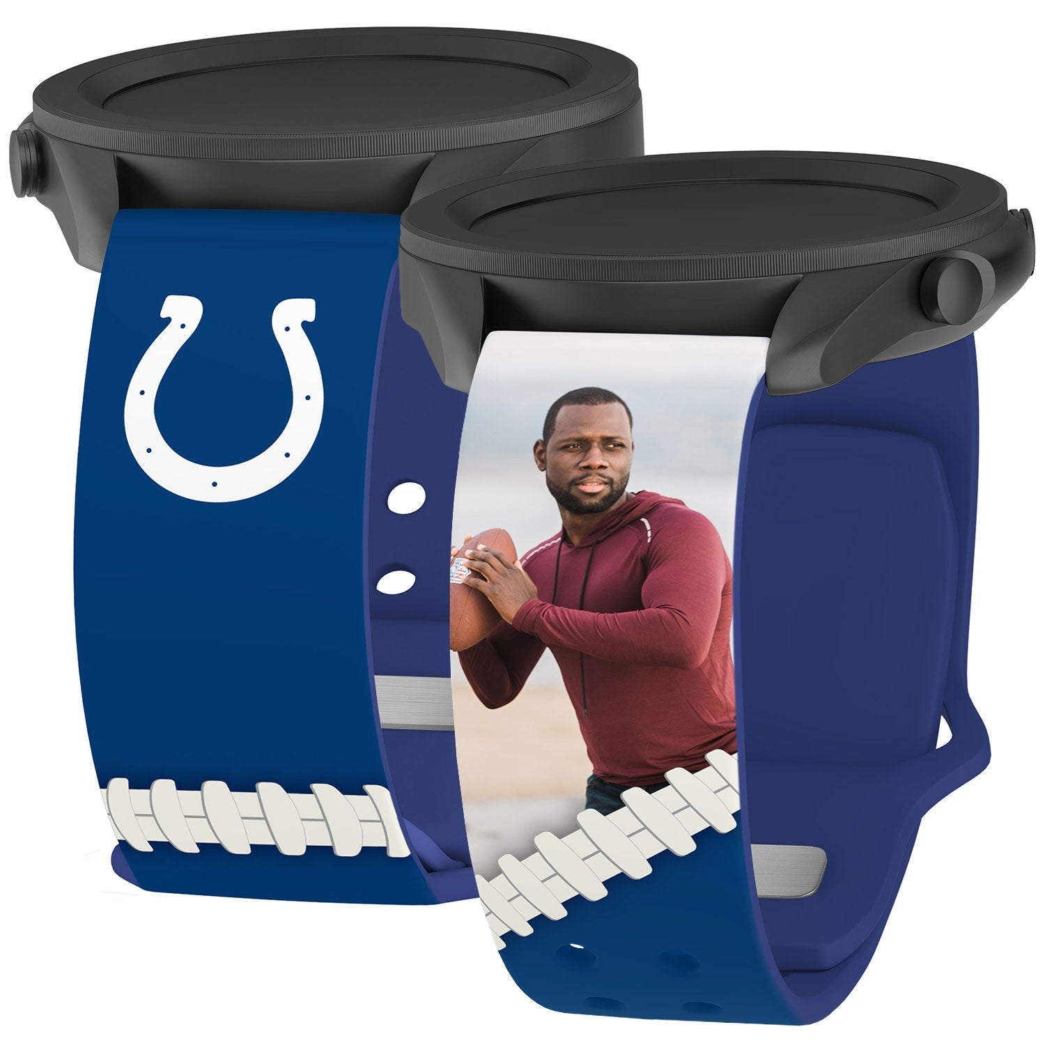 Indianapolis Colts Custom Photo HD Samsung Galaxy Watch Band