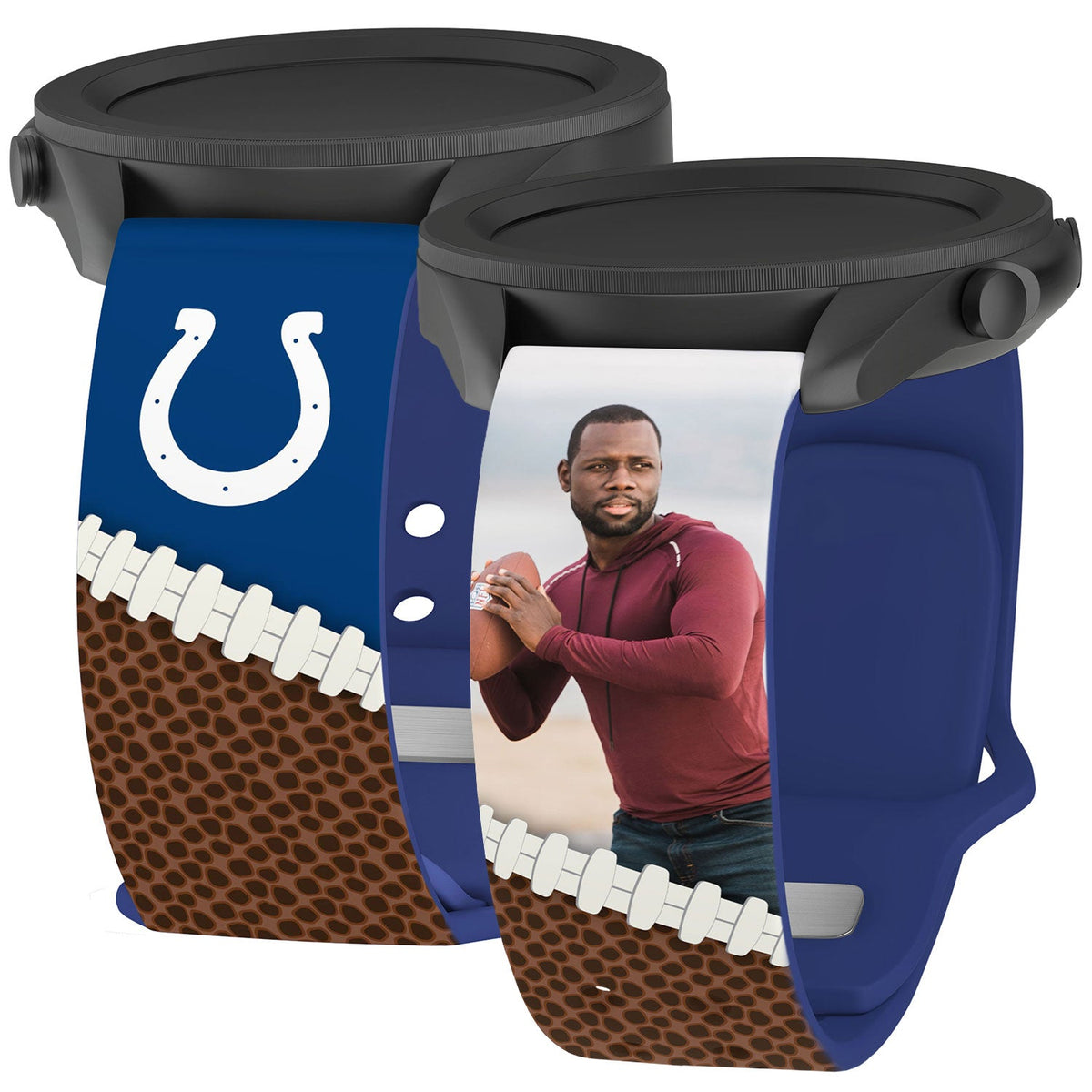 Indianapolis Colts Custom Photo HD Samsung Galaxy Watch Band