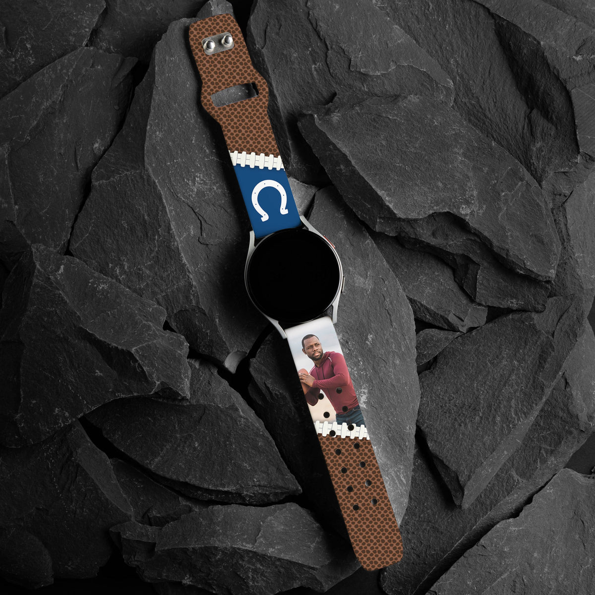 Indianapolis Colts Custom Photo HD Samsung Galaxy Watch Band