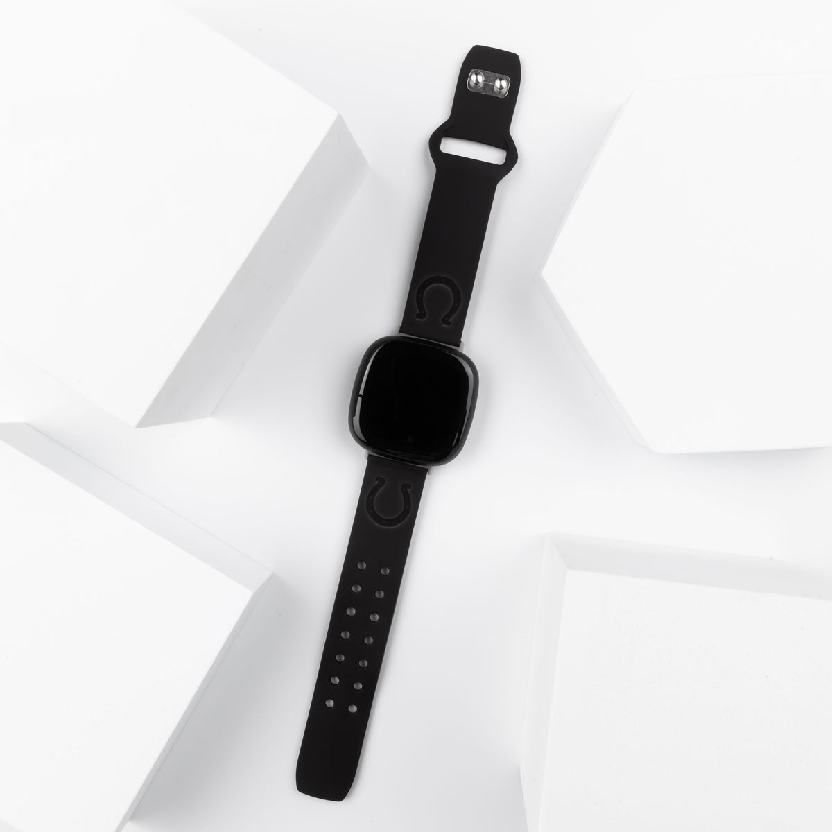 Game Time Indianapolis Colts Engraved Silicone Sport Fitbit Watch Band